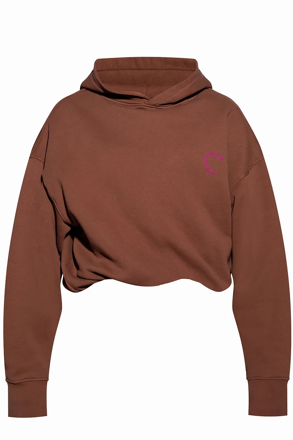 Logo-printed hoodie