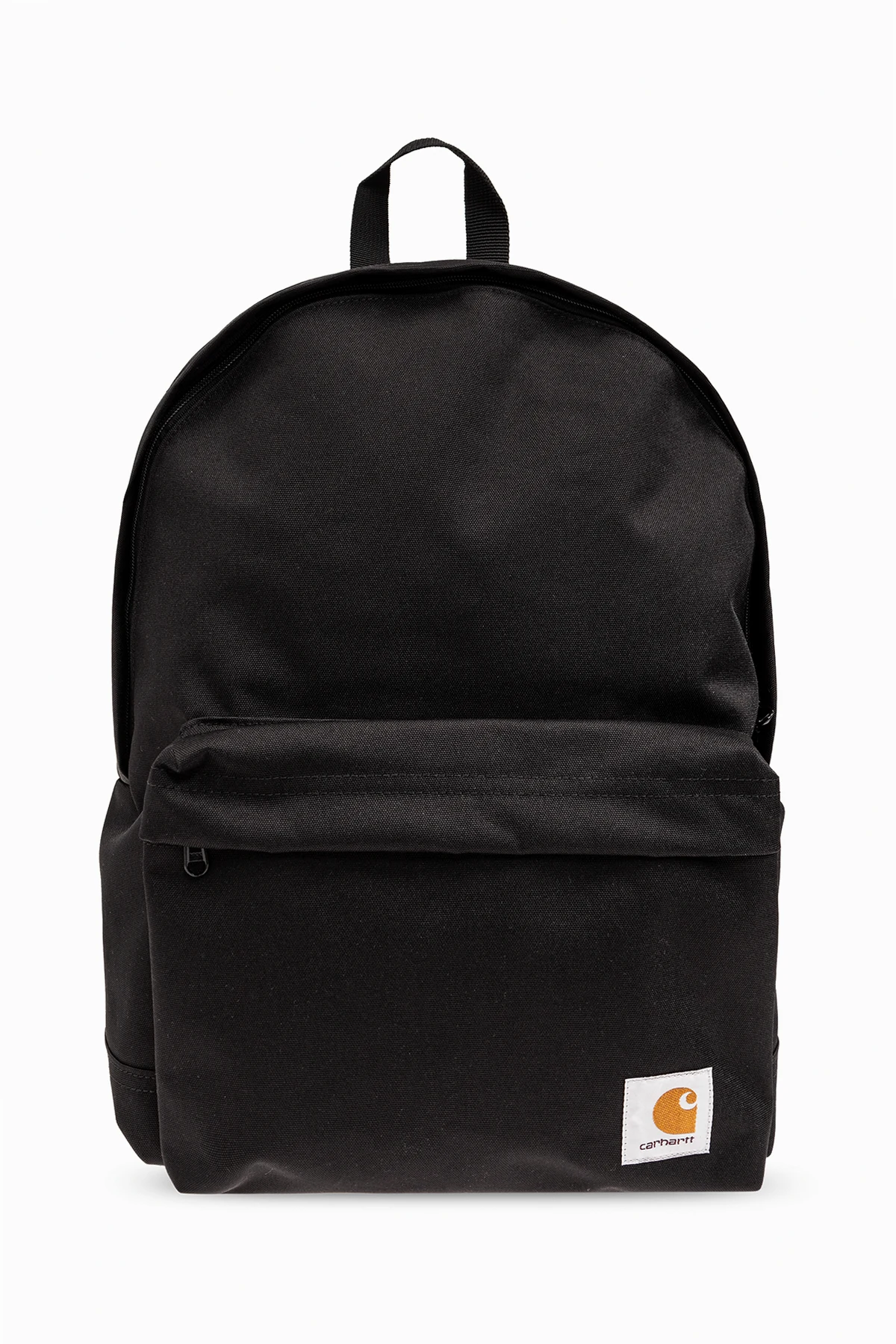 Backpack with logo patch
