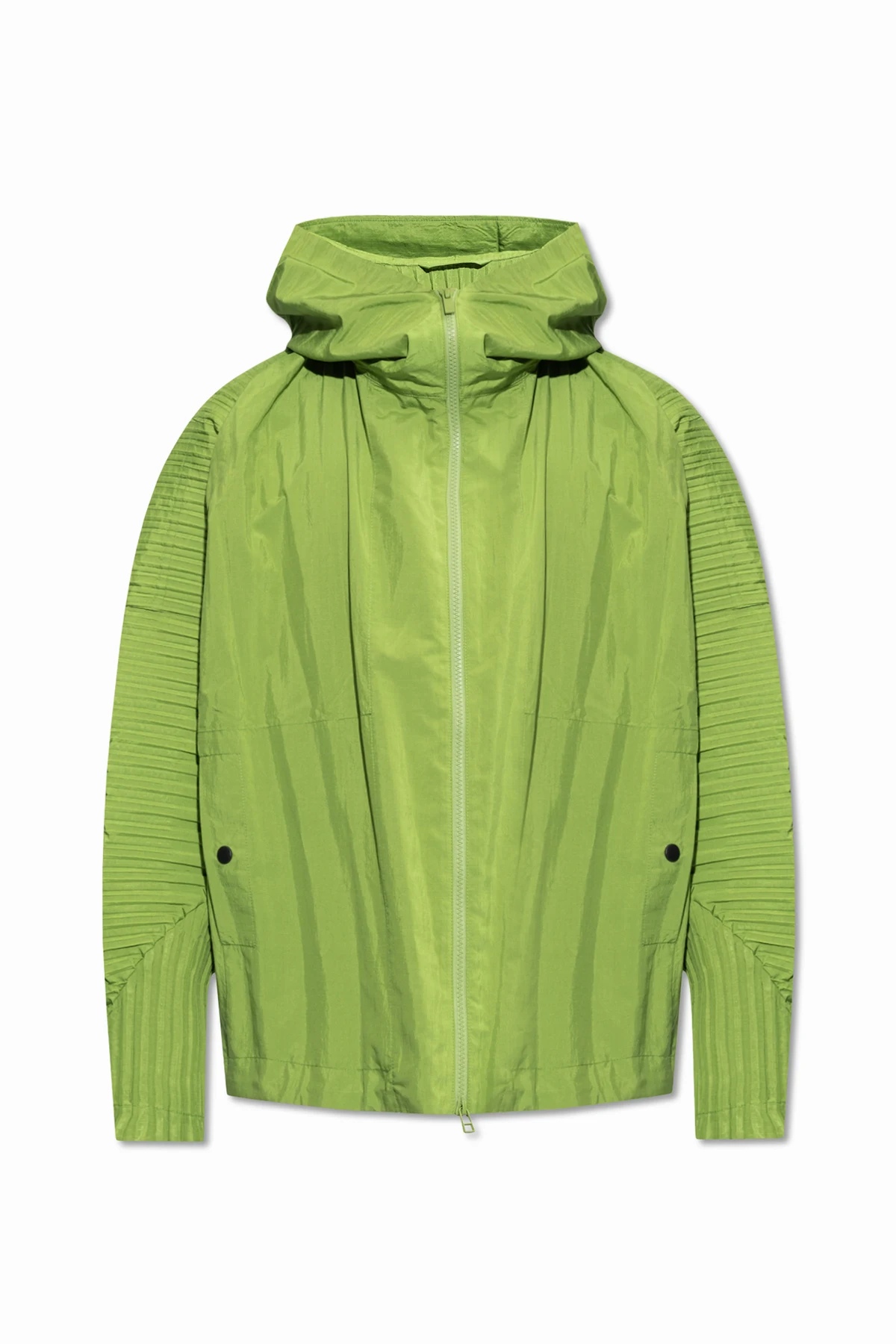 Kurtka z plisowanymi rękawami