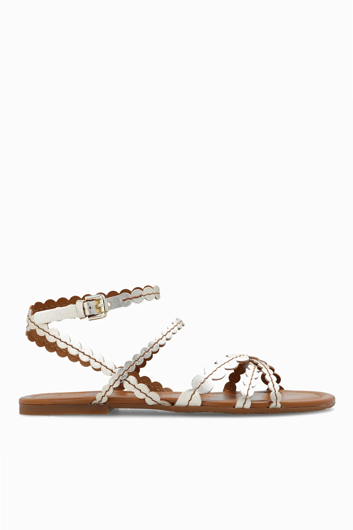 ‘Kaddy’ leather sandals