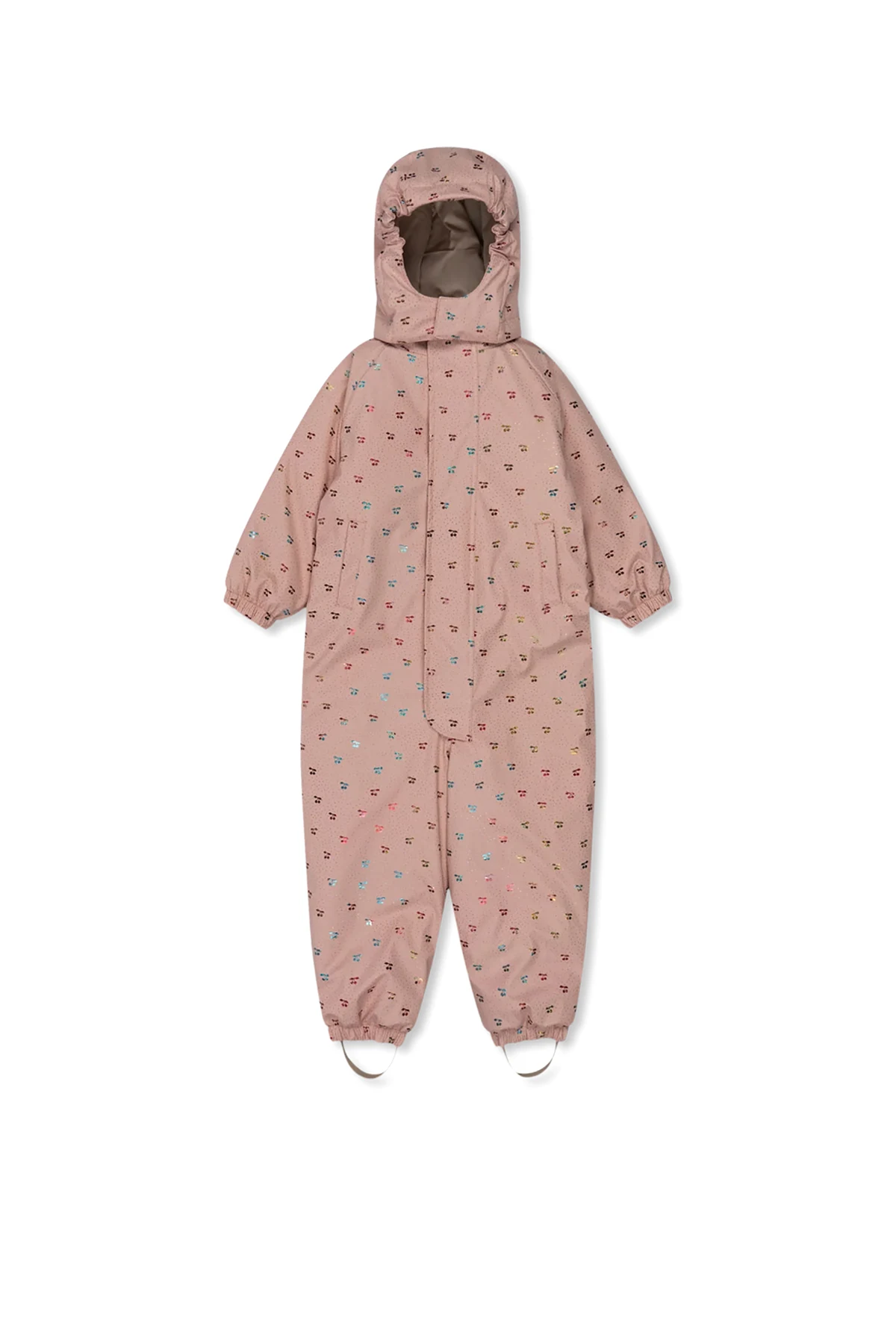 Jumpsuit with cherry motif