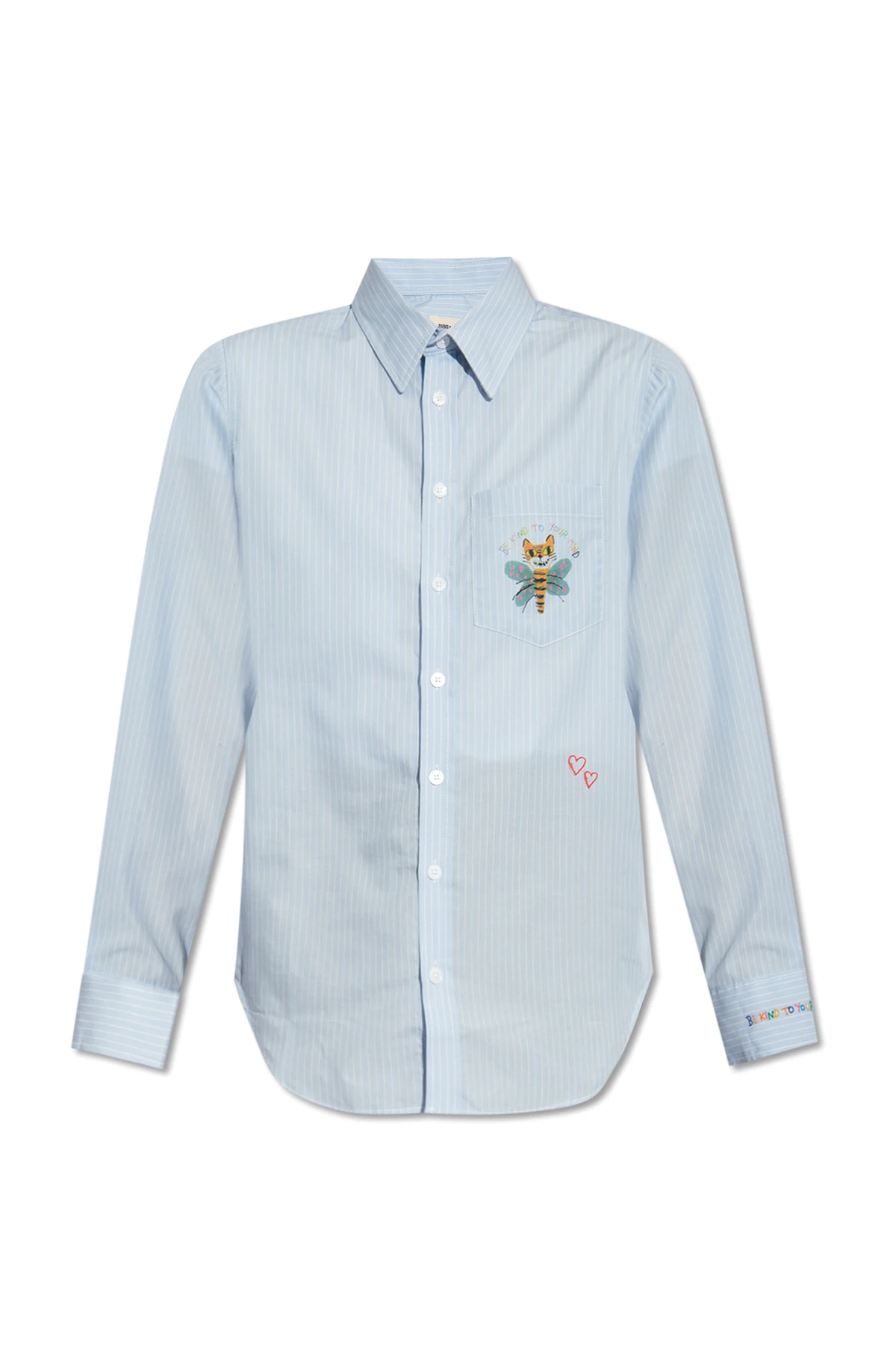 ‘Taskiz’ pinstriped shirt