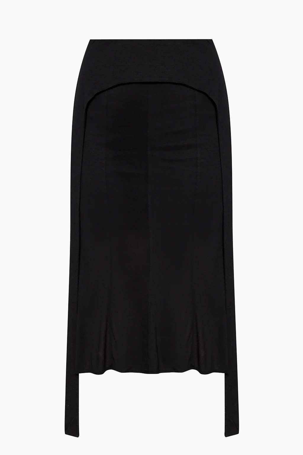 Spódnica z przeszyciami