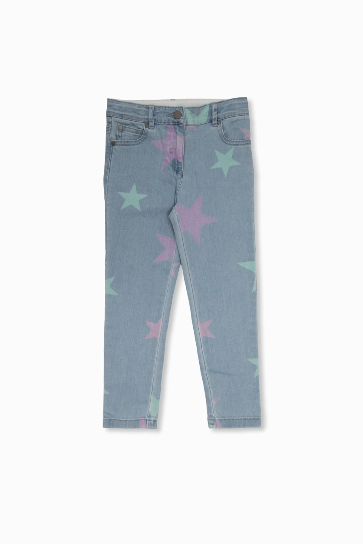 Jeansy z motywem gwiazd