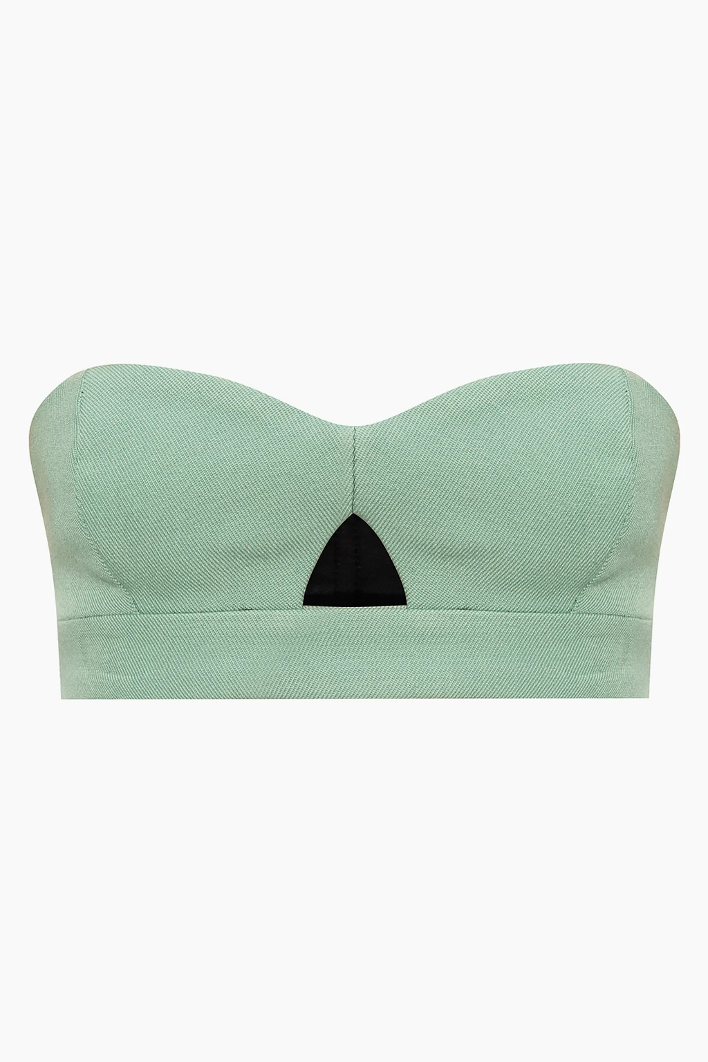 Open-shoulder crop top