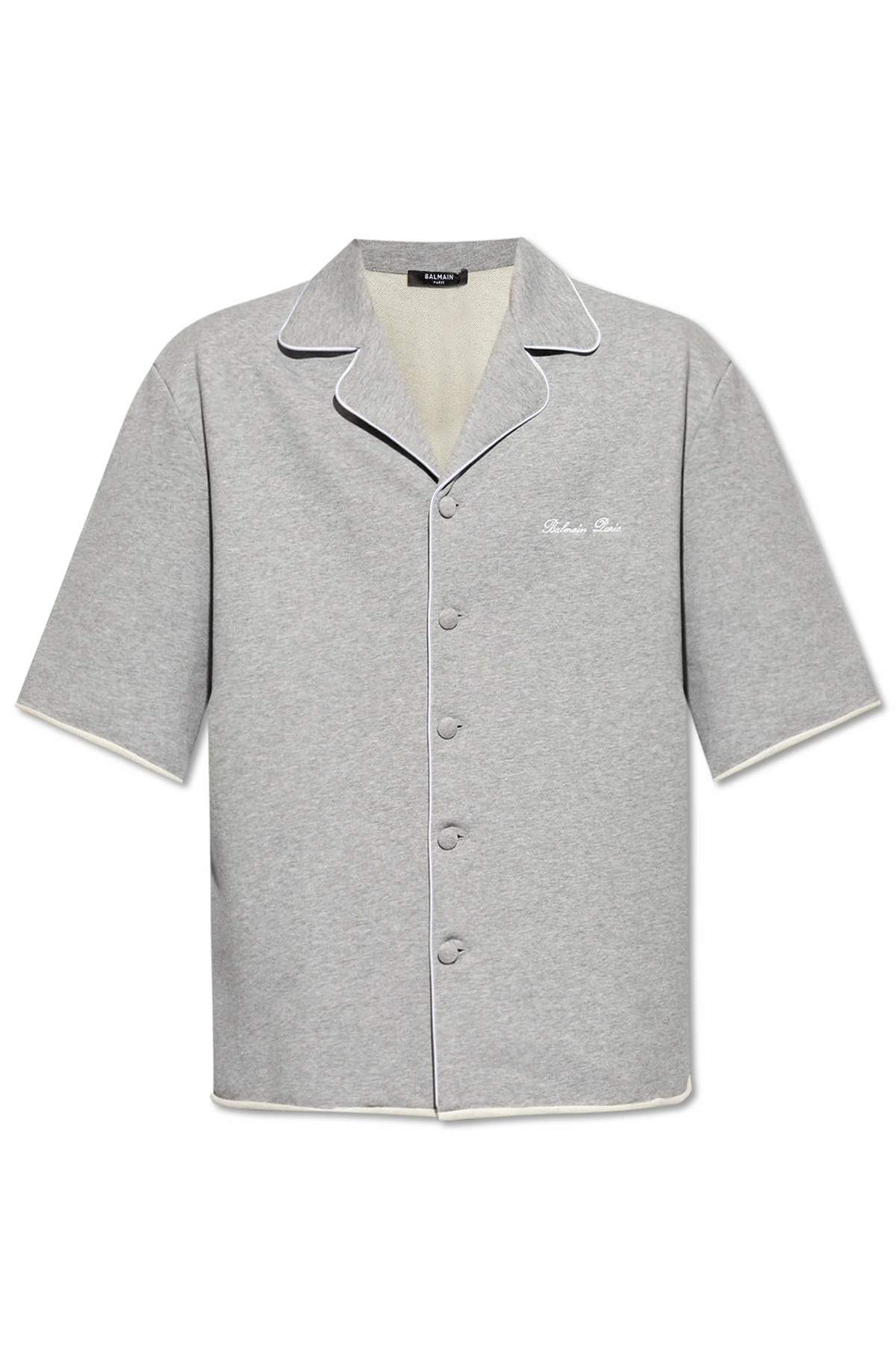 Cotton shirt with logo