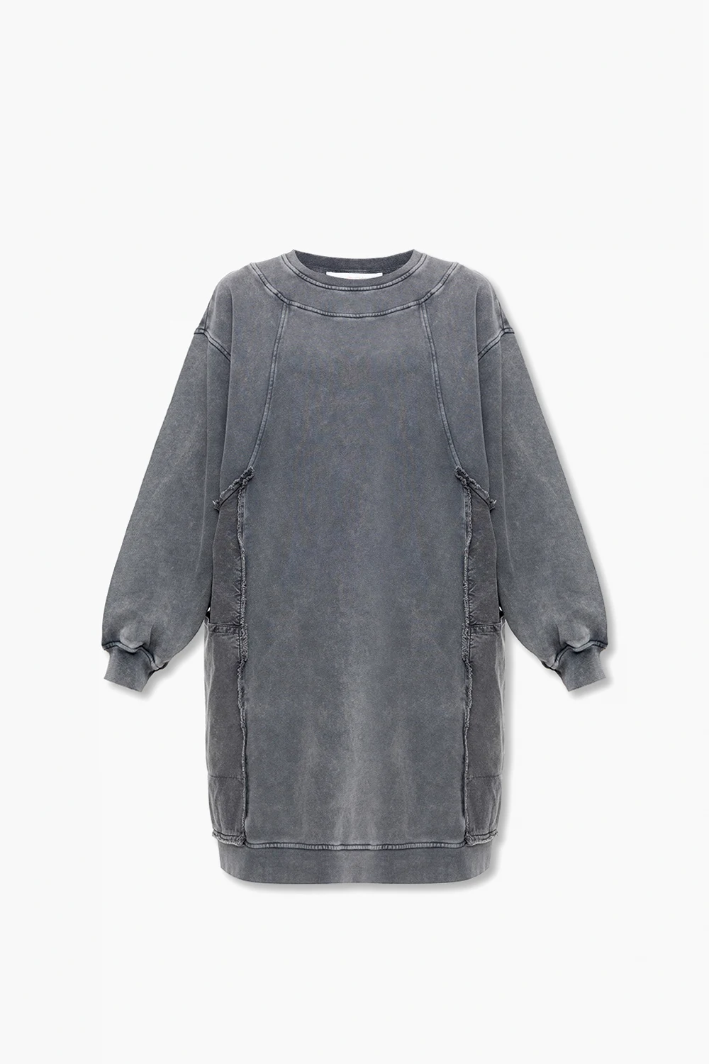 Long sweatshirt with logo