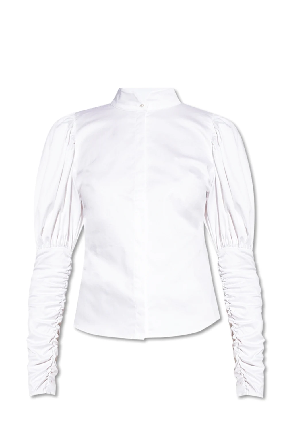 'Nila’ shirt with standing collar