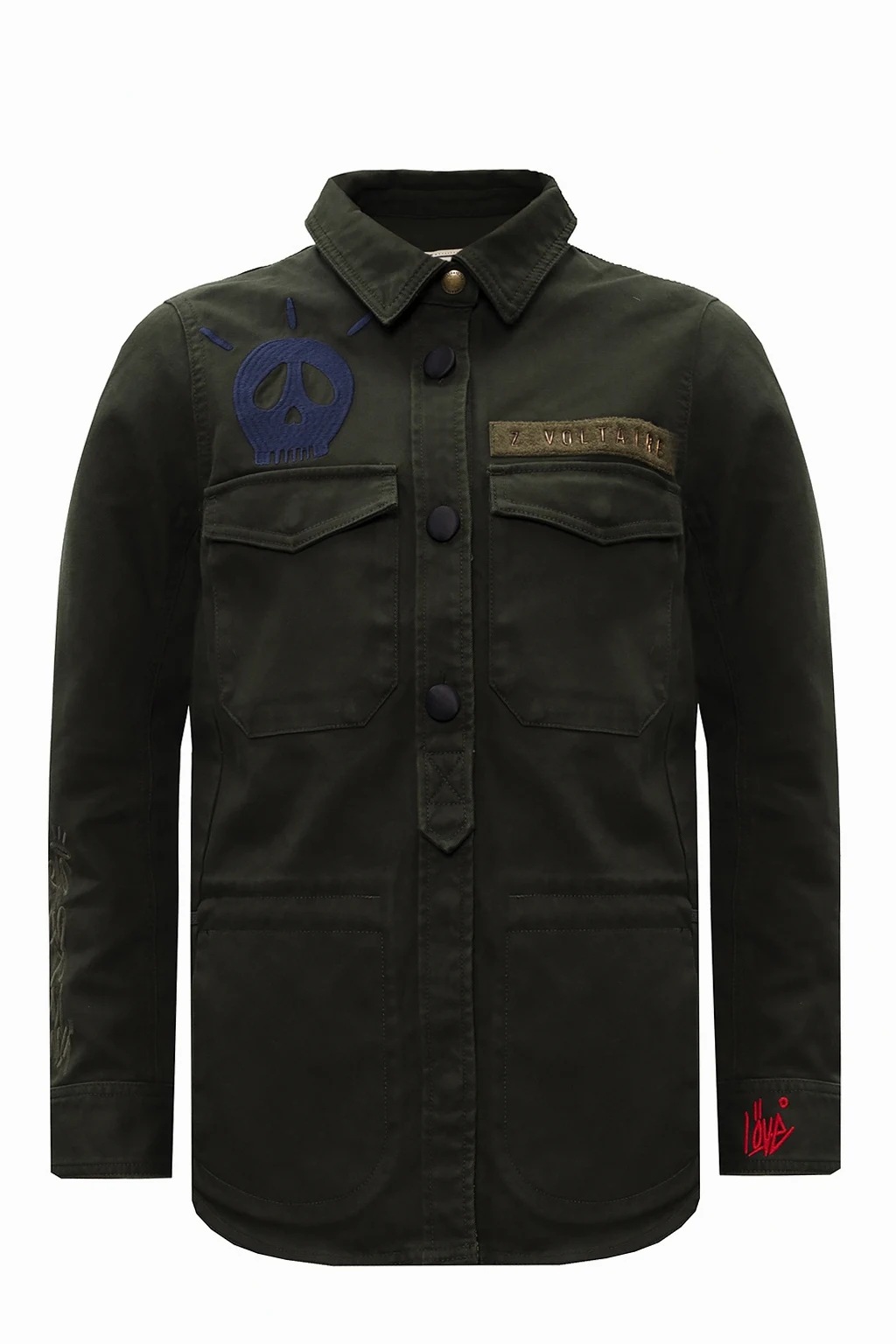 Branded military jacket