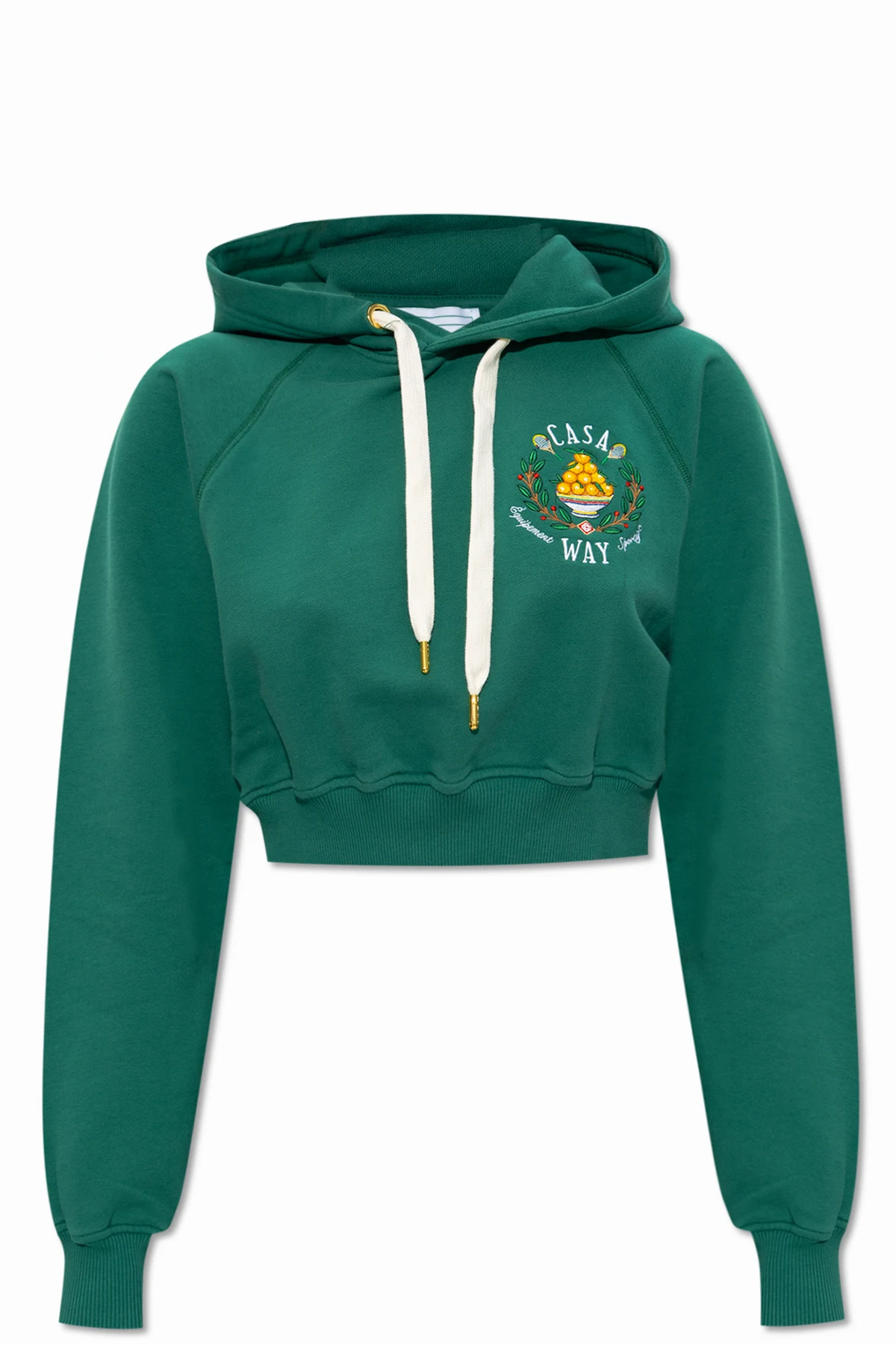 Krótka bluza z kapturem