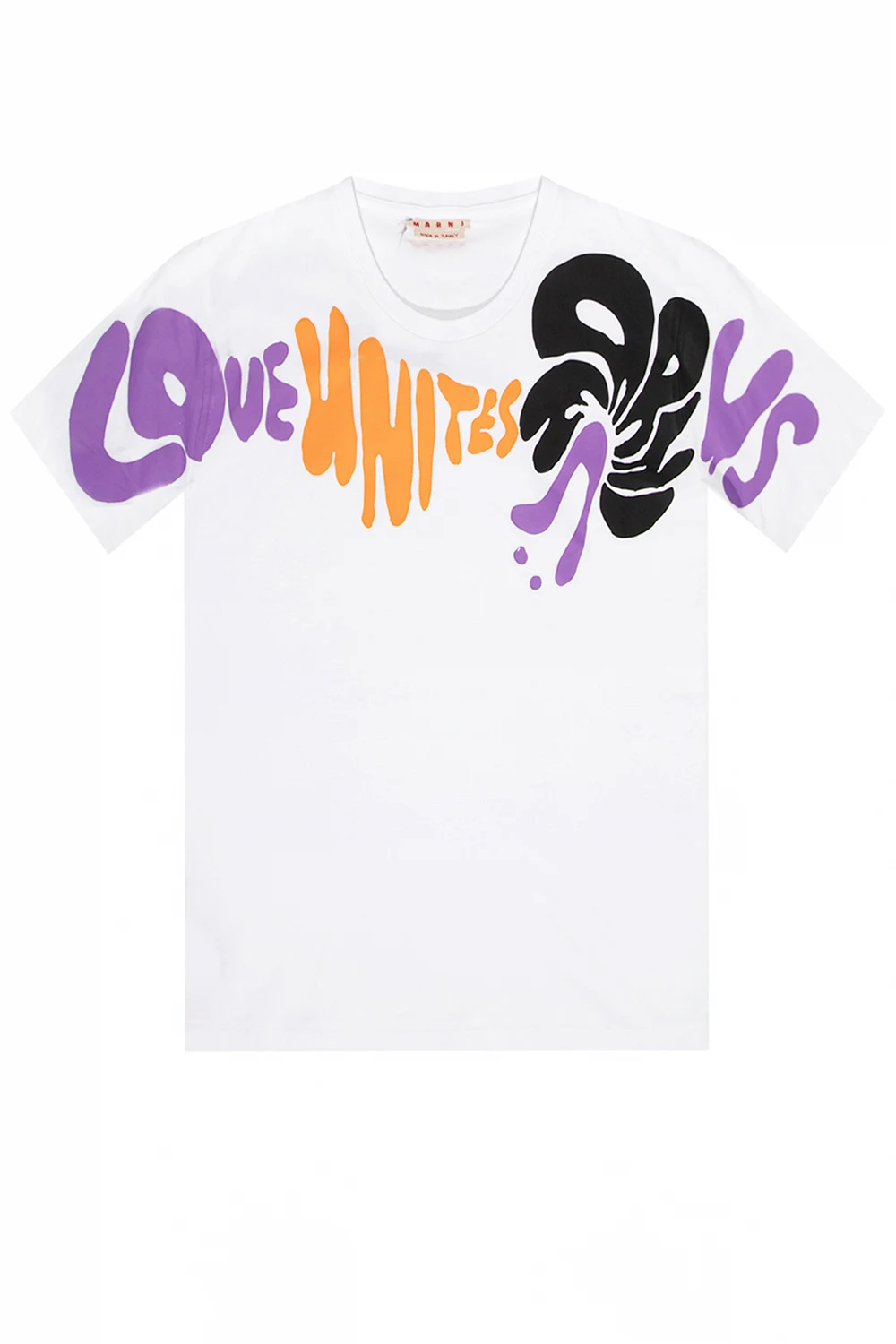 Wzorzysty t-shirt