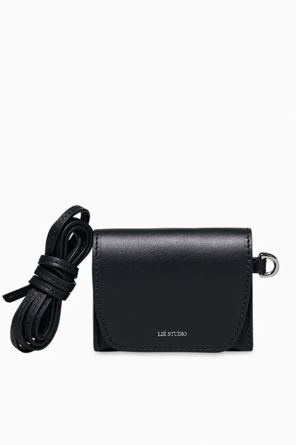 SCHWARZ Geldbörse mit Riemen ‘The Stella’ von Lie Studio