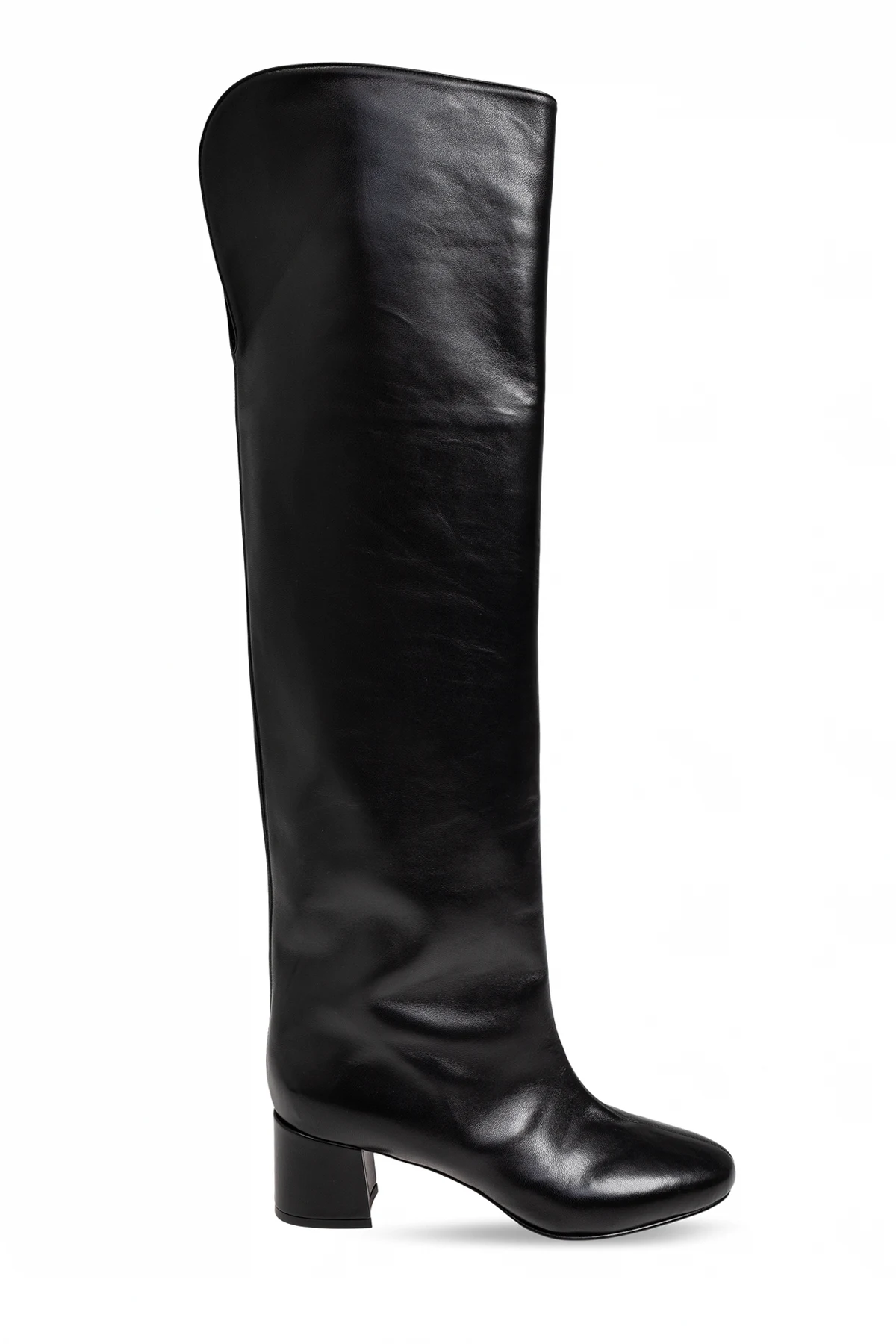 BLACK Over-the-knee boots Danielle