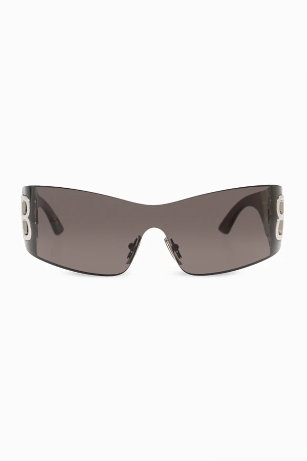 CZARNY Okulary przeciwsłoneczne ‘Bossy Mask’