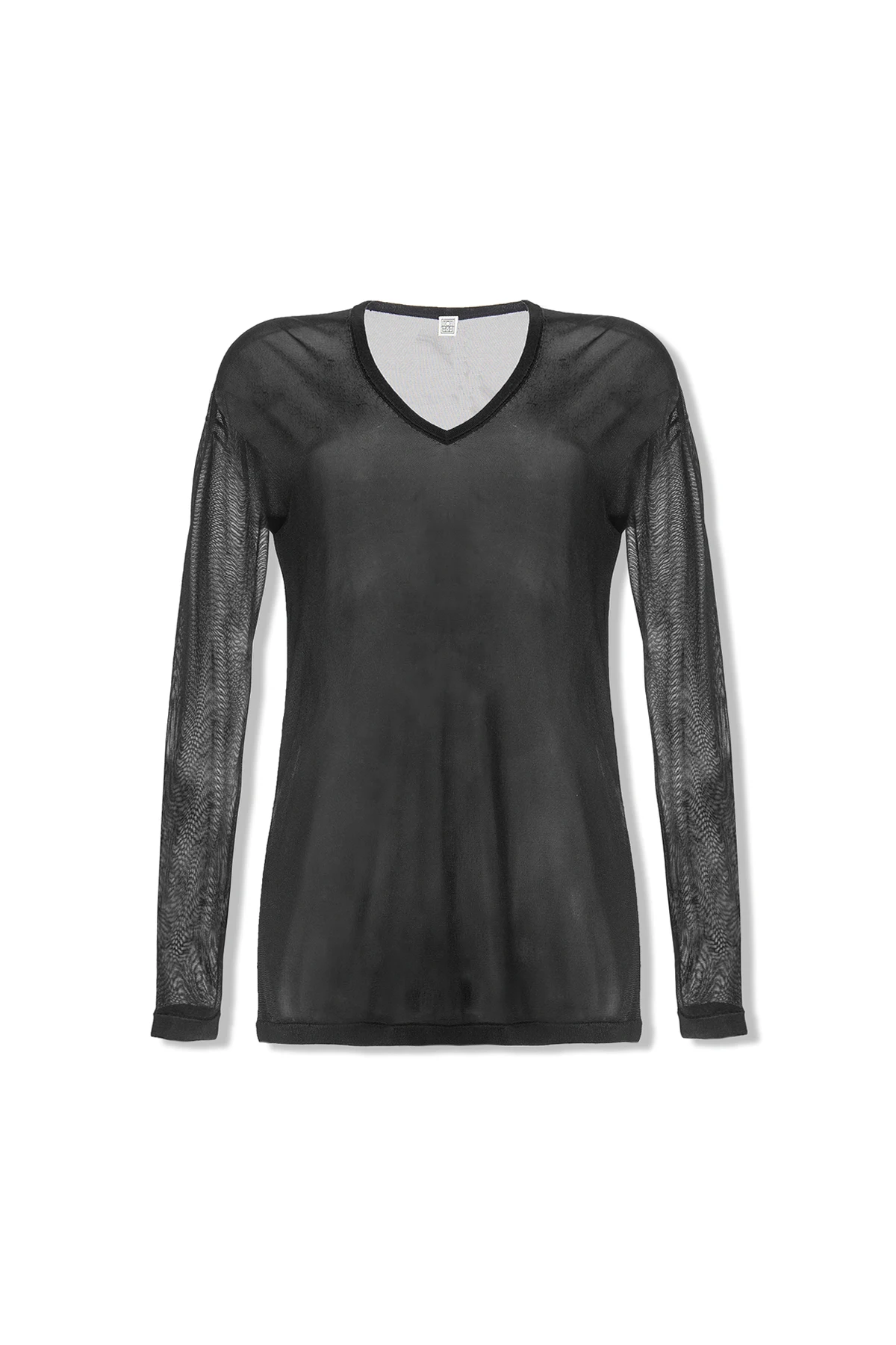 Transparentny top