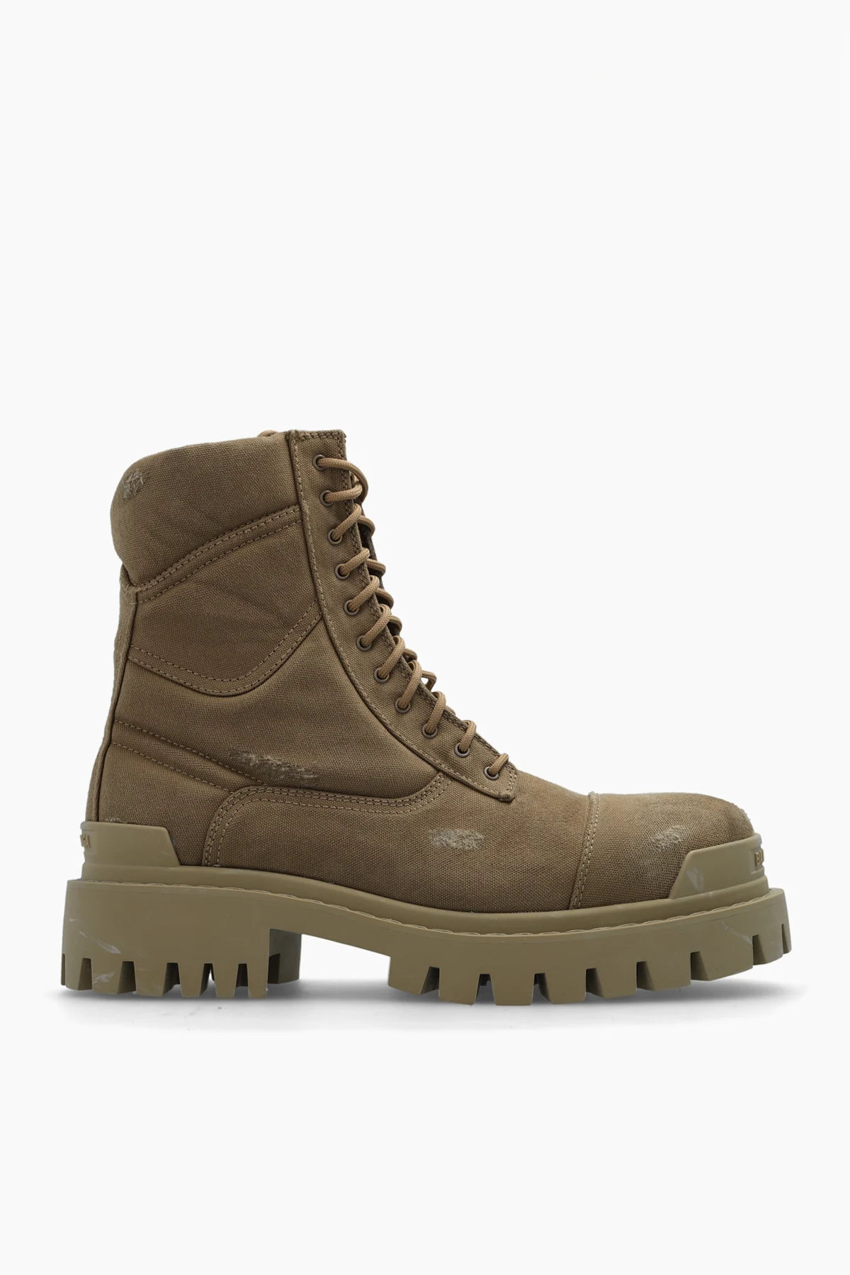 'Strike' combat boots