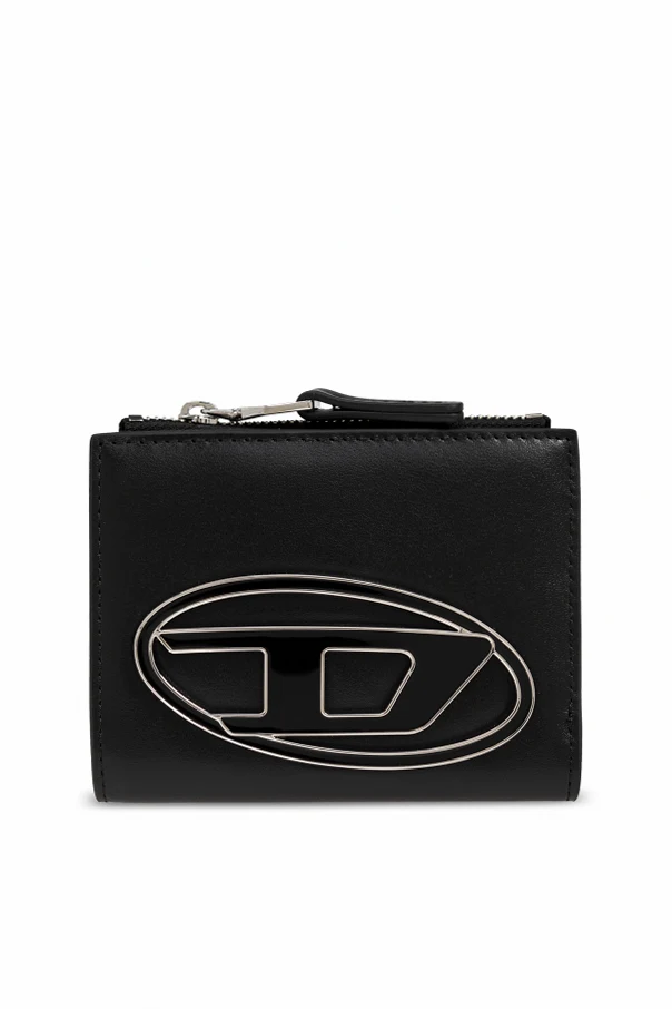 CZARNY Portfel `1DR BI-FOLD ZIP II`