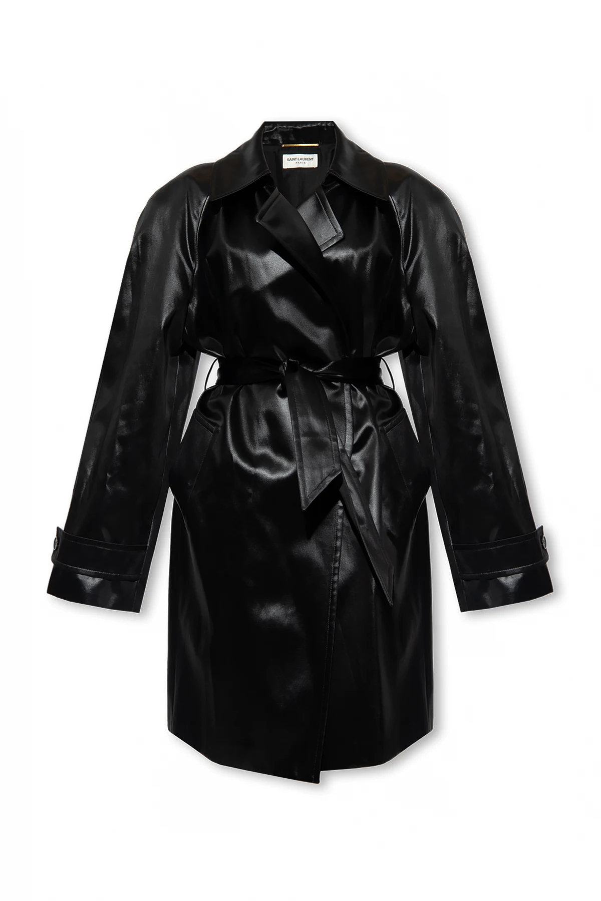 Coat with belt