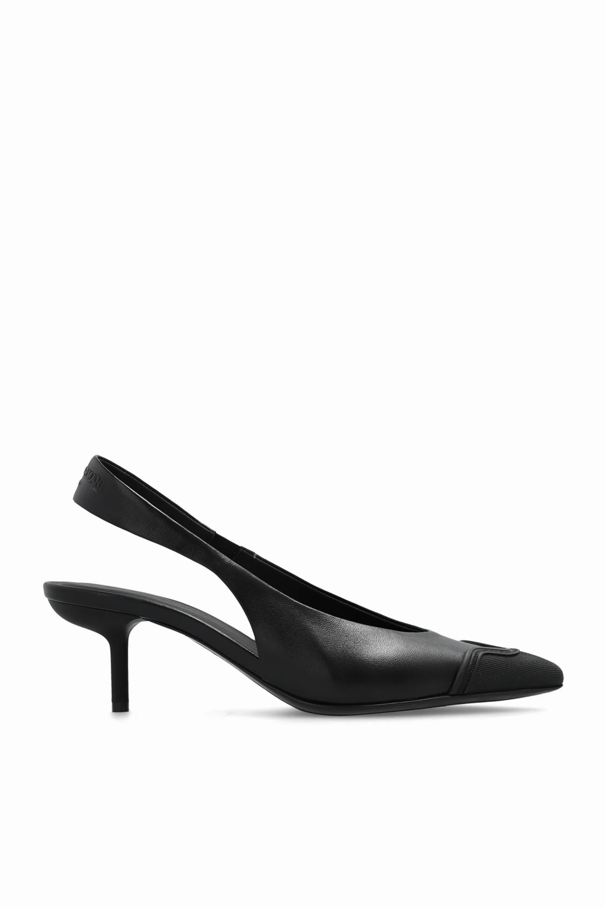 Leather pumps