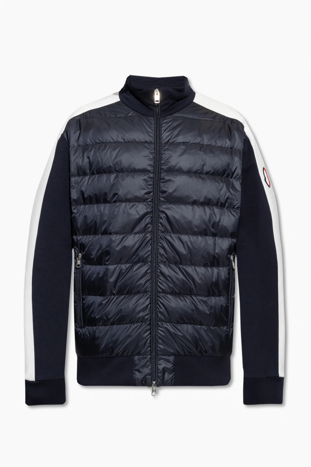 Sweatshirt with down front