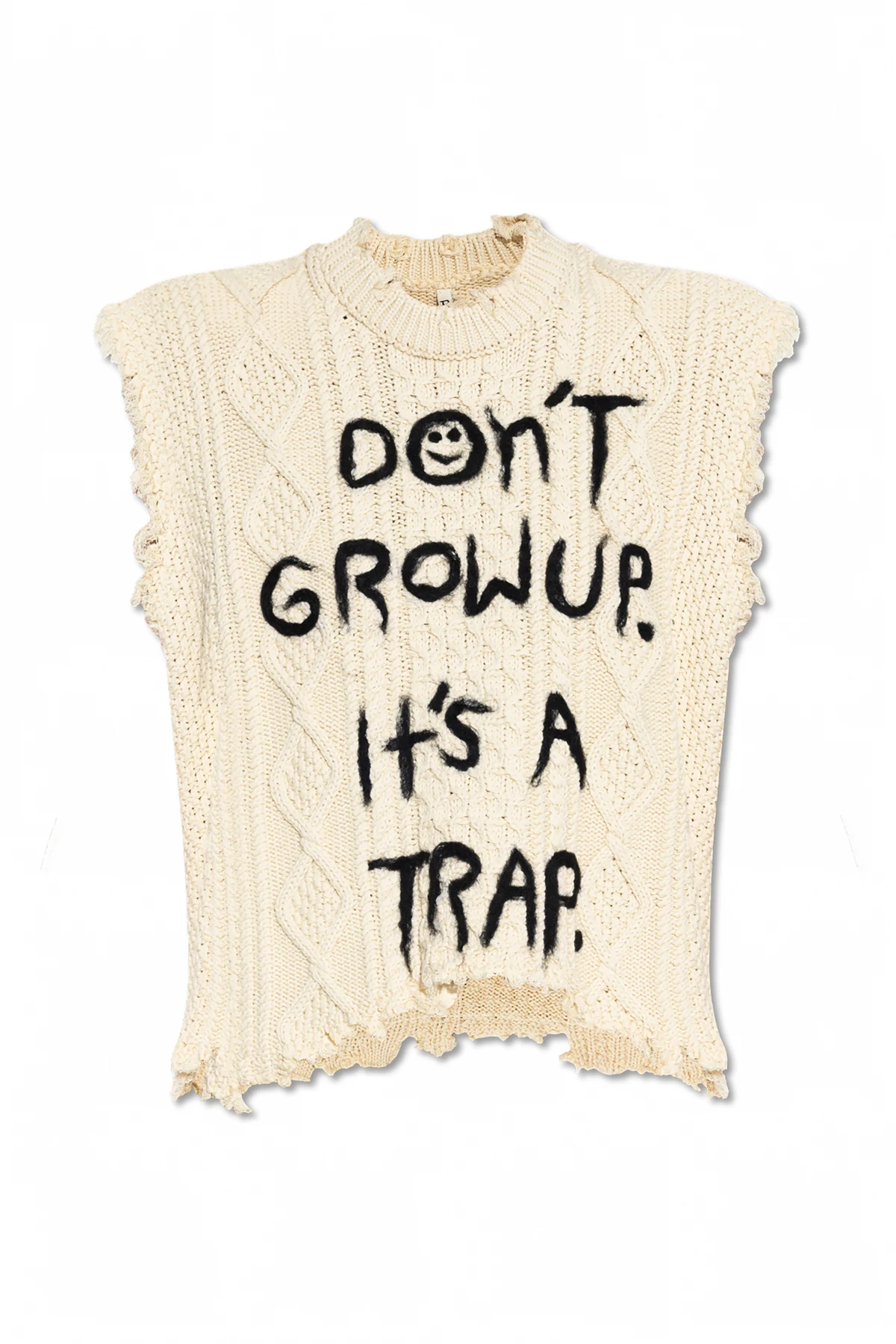 Kamizelka z efektem `vintage`