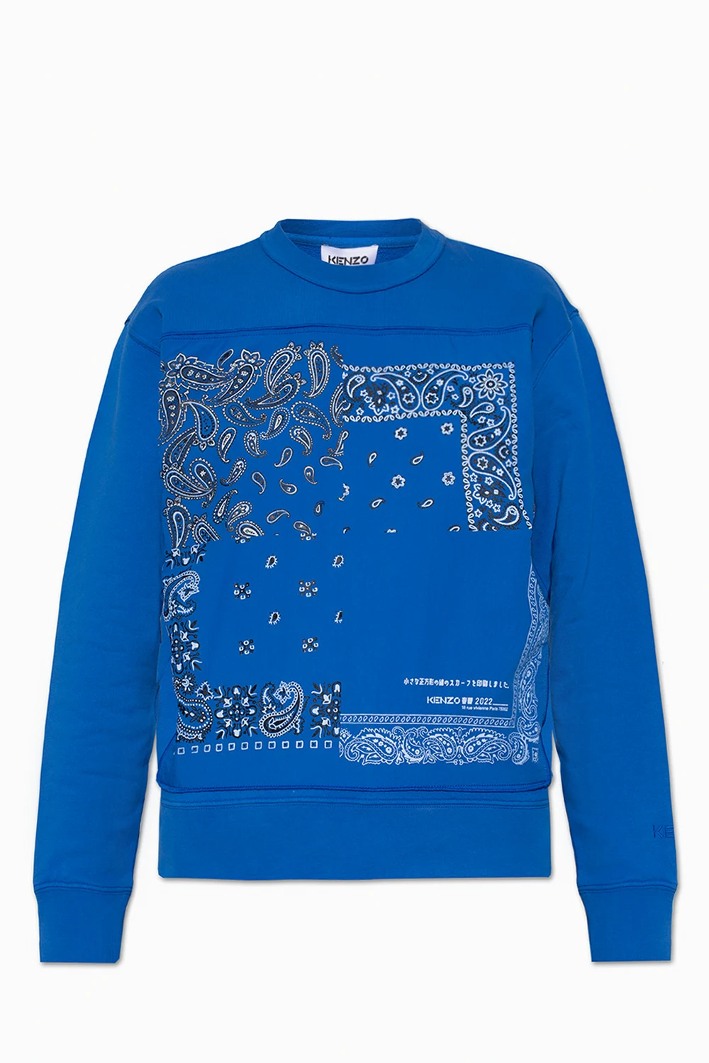 Sweatshirt with Bandana print