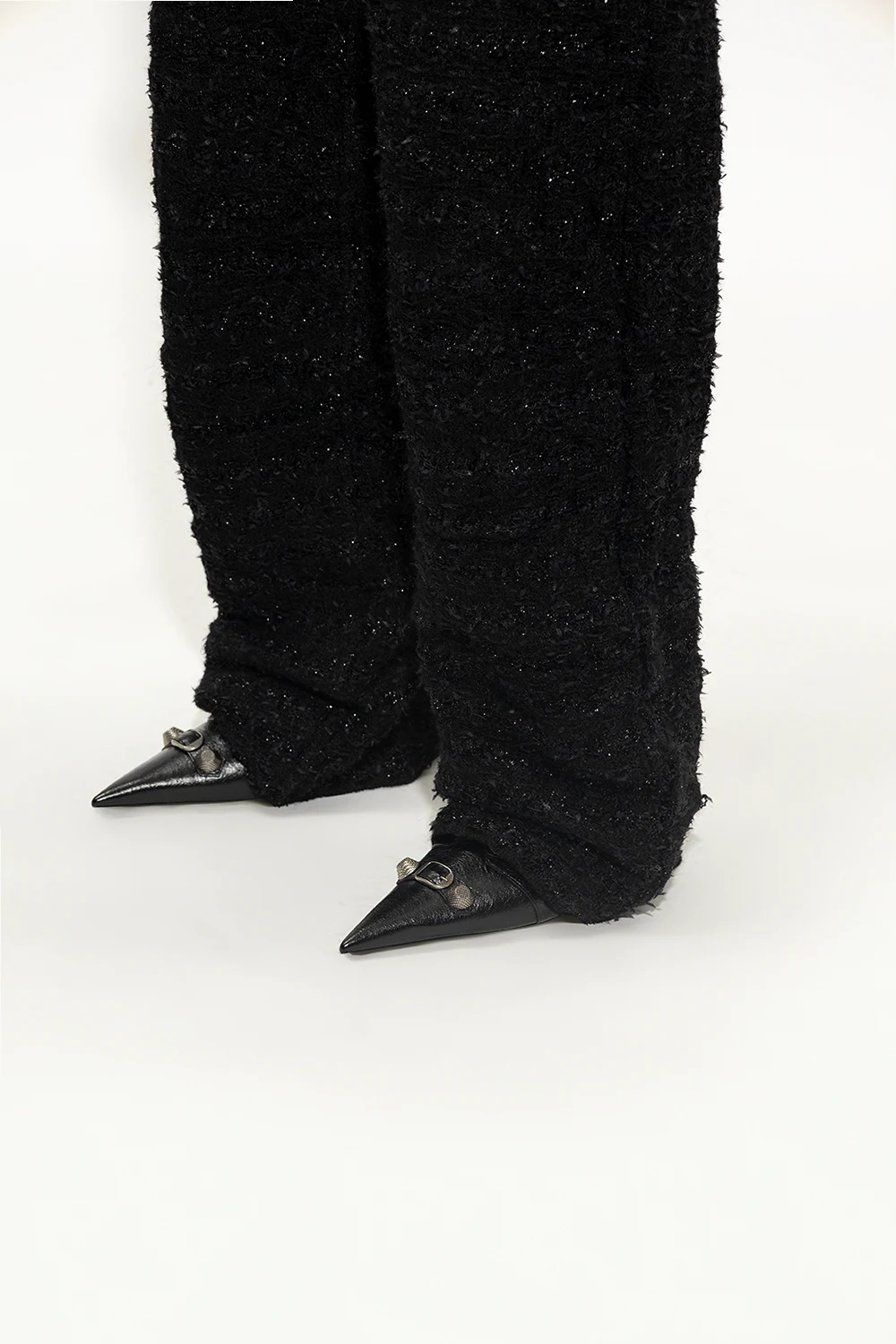 ‘Cagole’ heeled mules