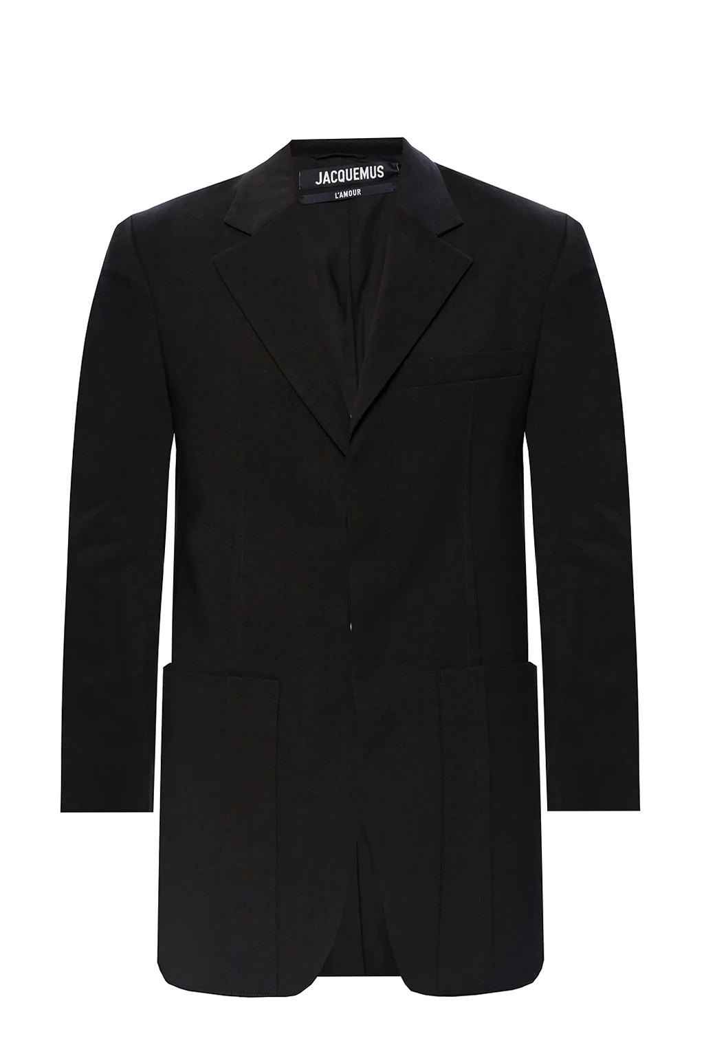 Notch lapel blazer