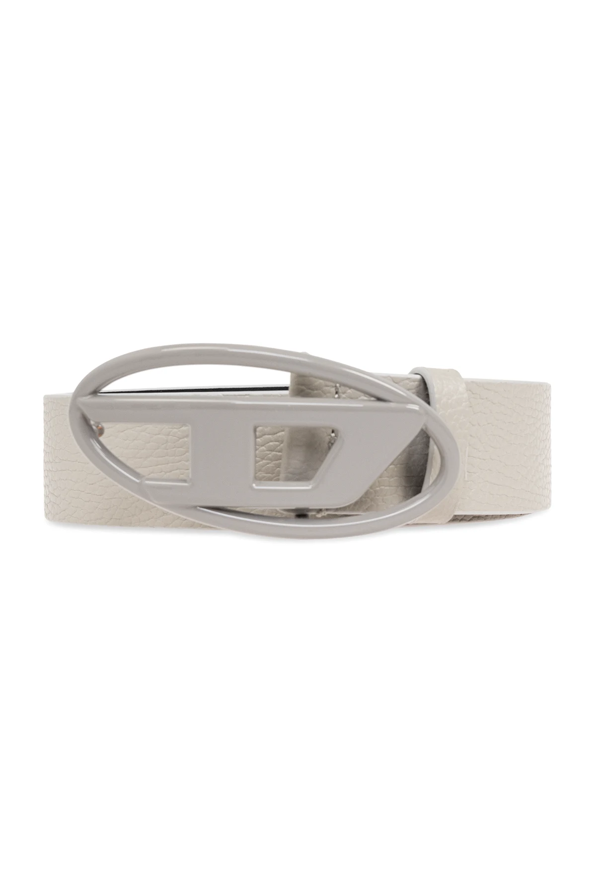 GREY Leather belt 'B-1DR'