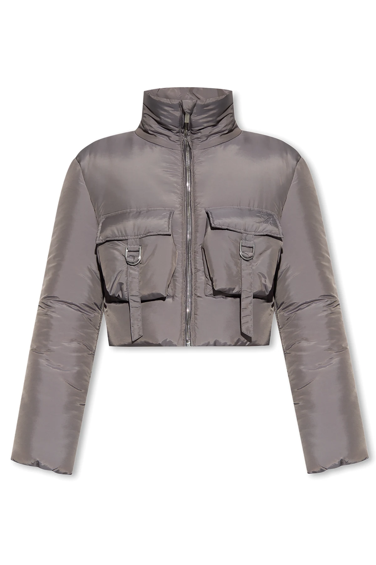 Cropped insulated jacket