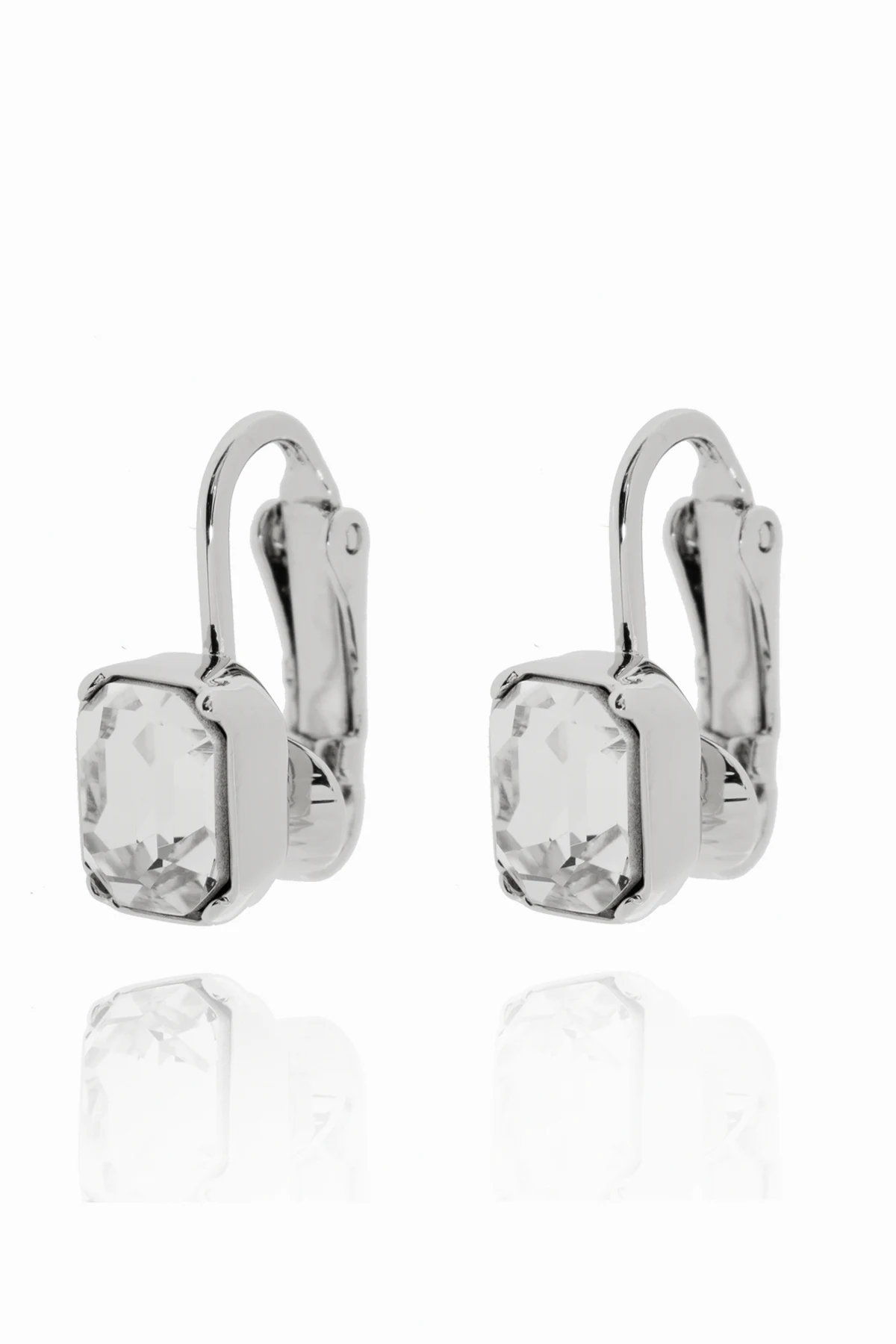 Klipsy z krystzałami