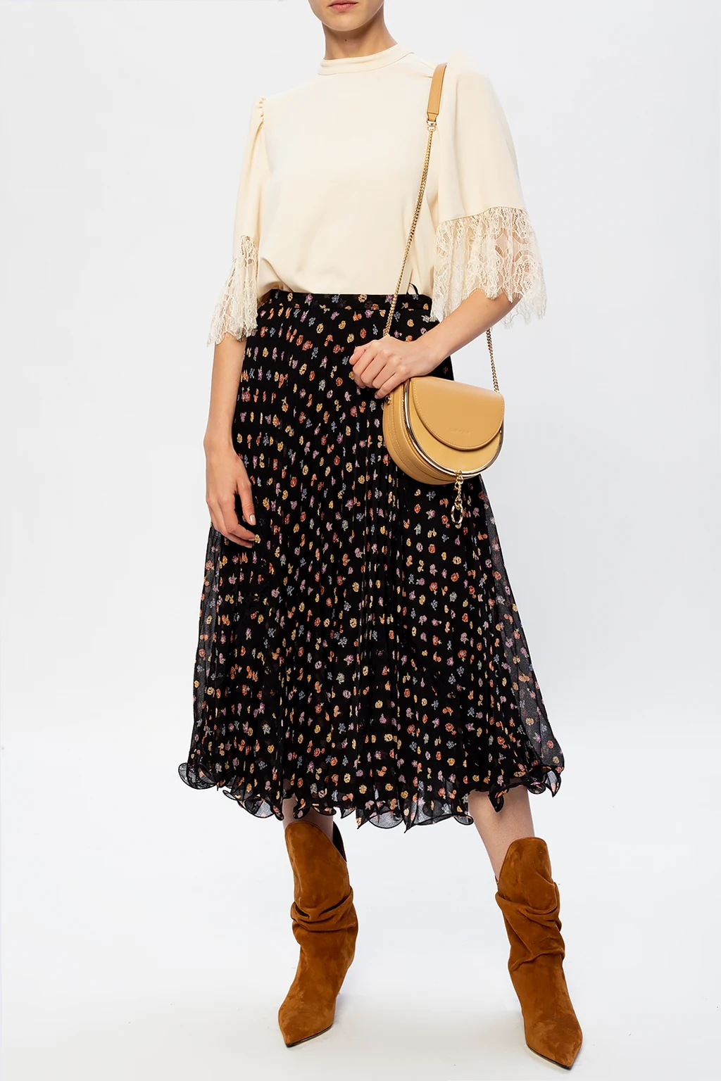 Band collar top
