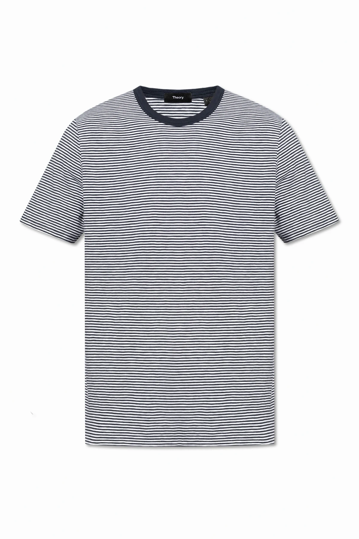 NAVY BLUE Striped pattern T-shirt