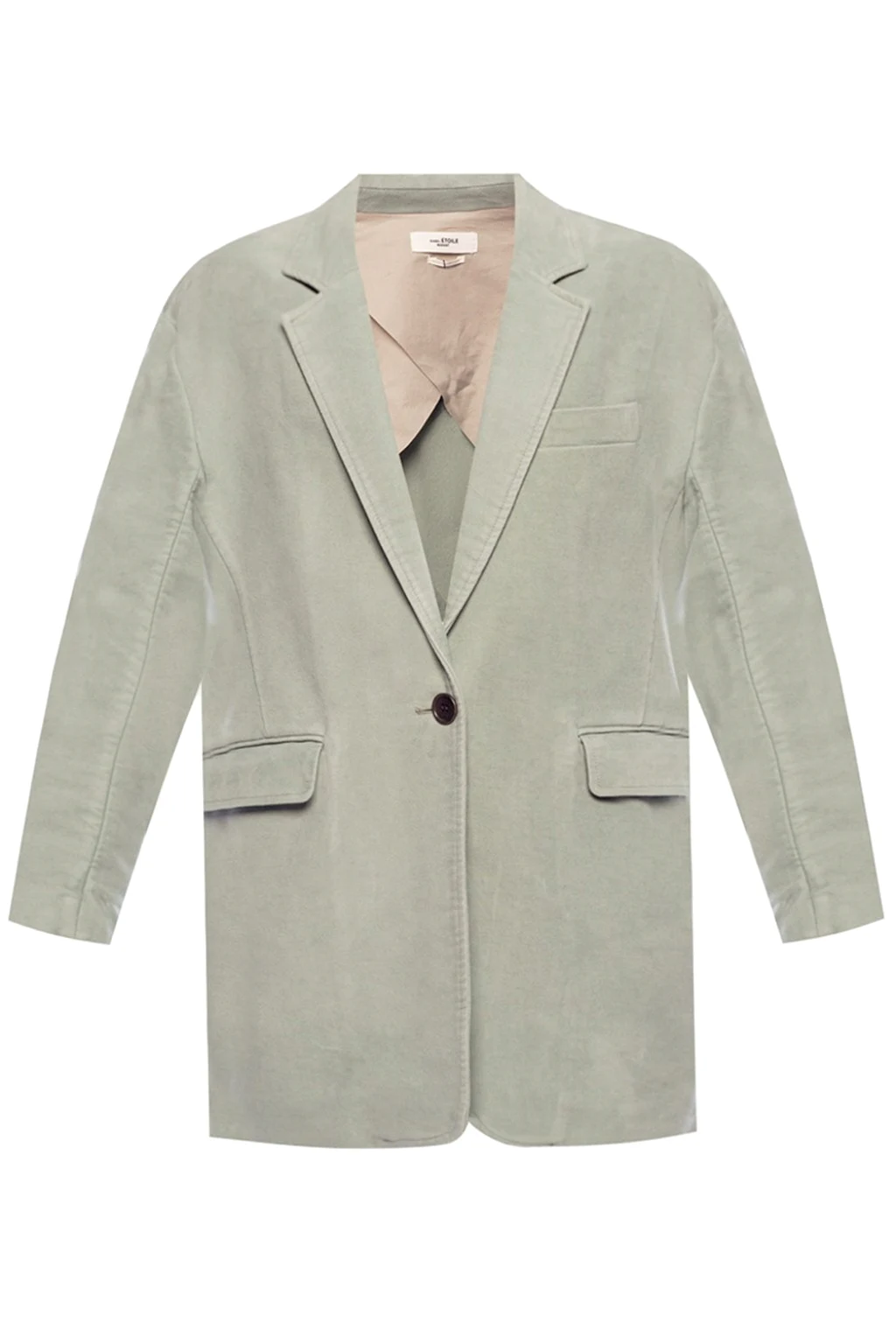 Coat with notched lapels