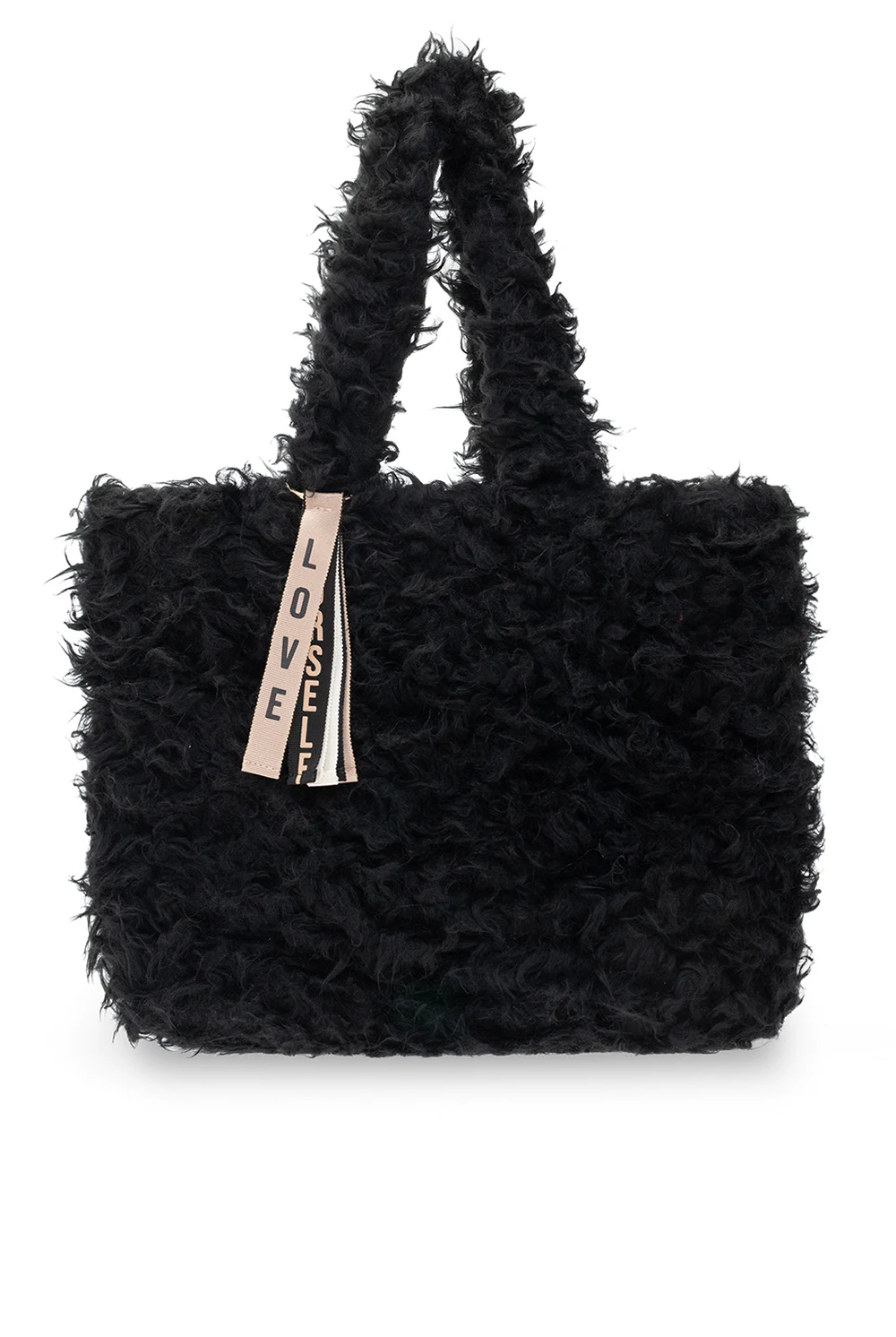 Futrzana torba typu ‘shopper’