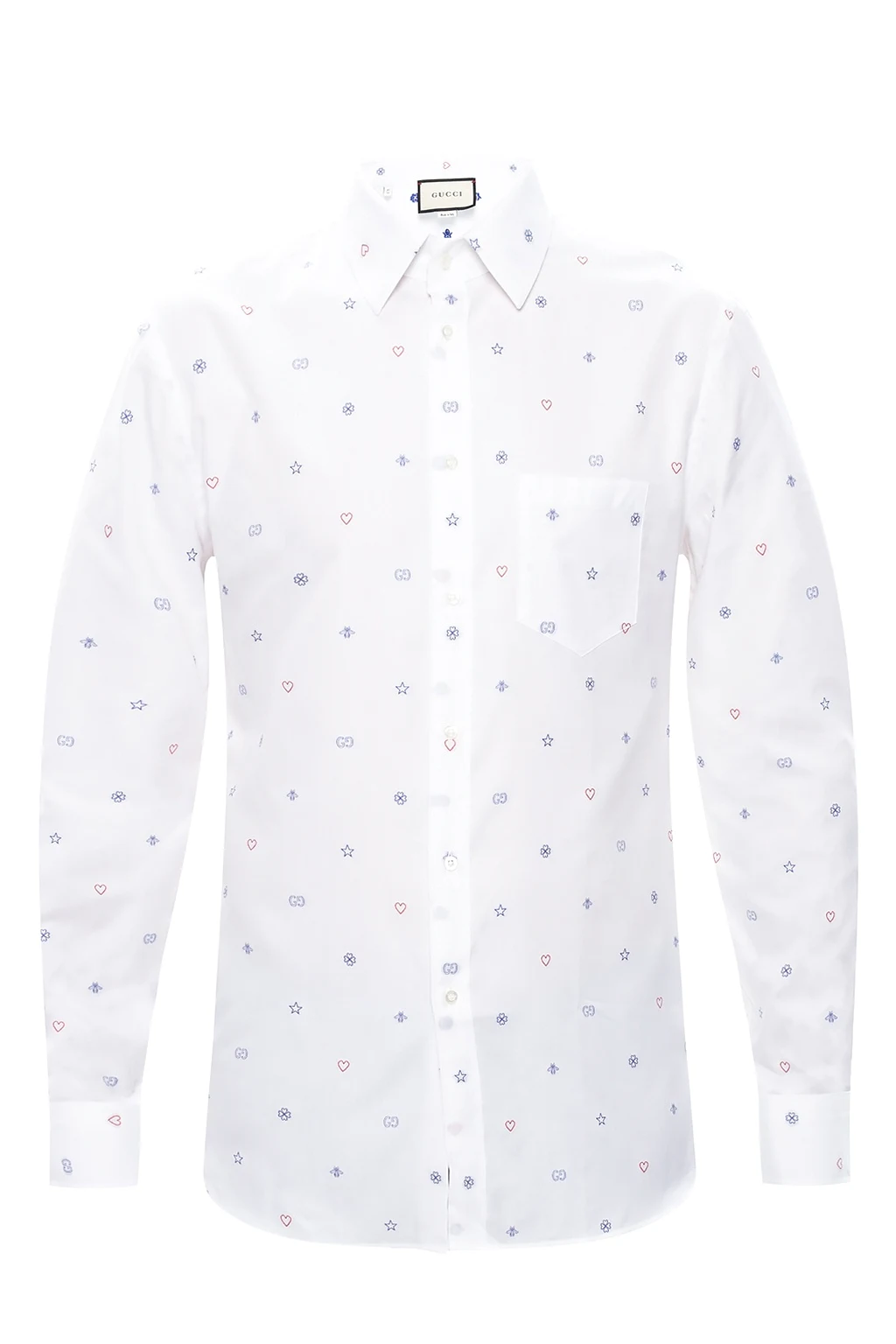 Cotton shirt with logo