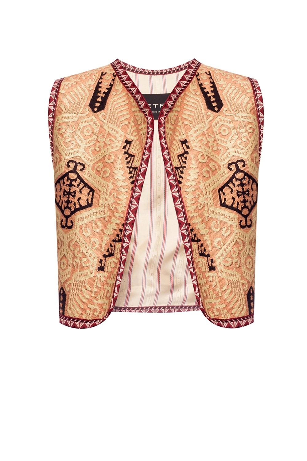 Cropped vest