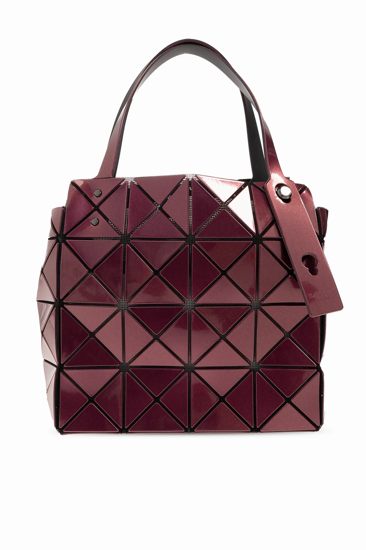 Torba z geometrycznym wzorem