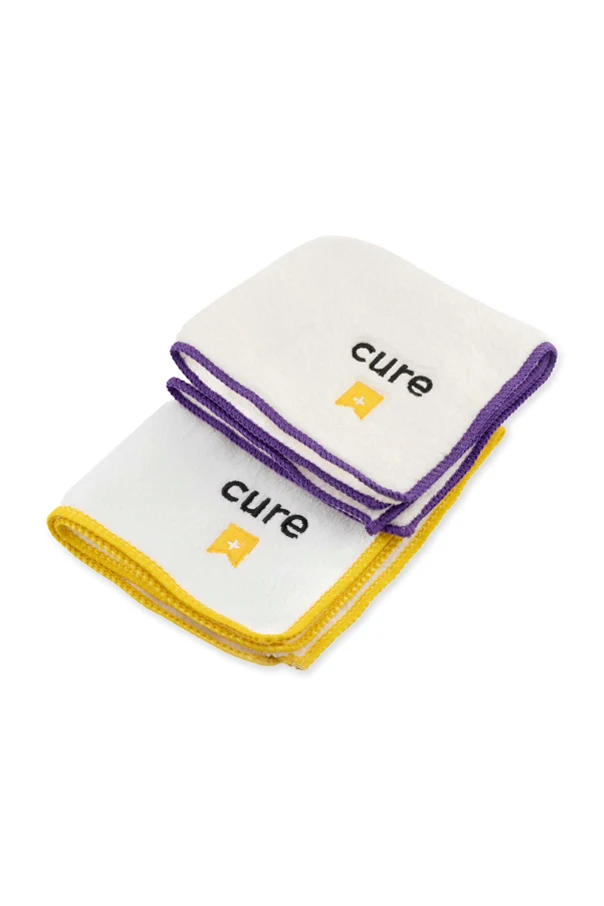 WEISS Doppelpack Schuhputztücher