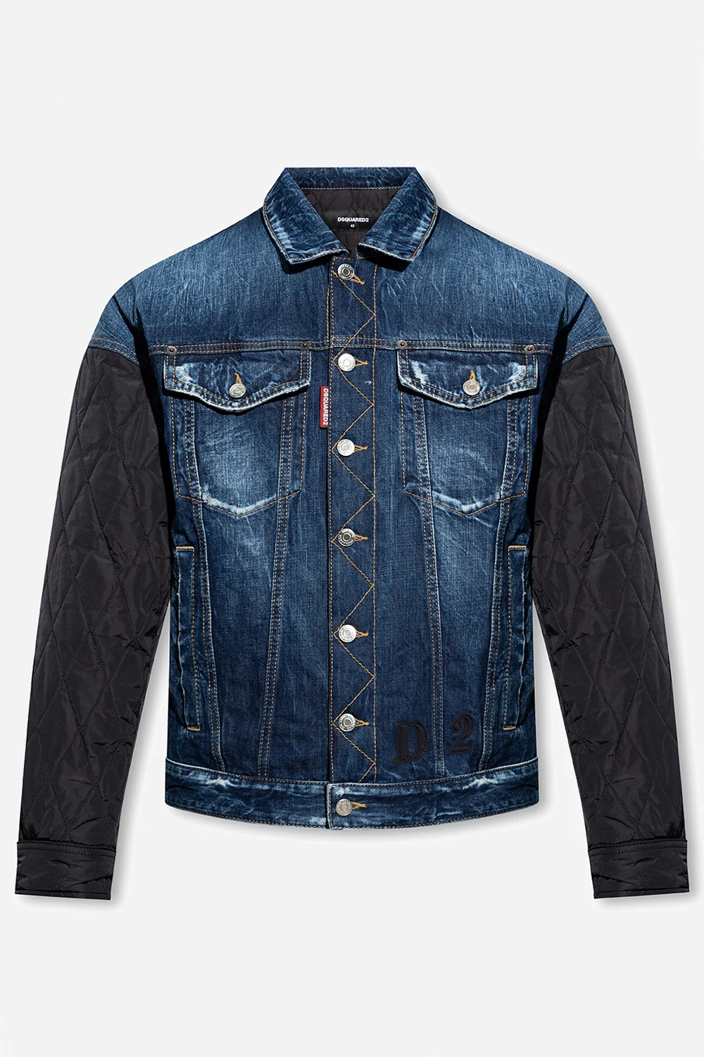 Insulated denim jacket