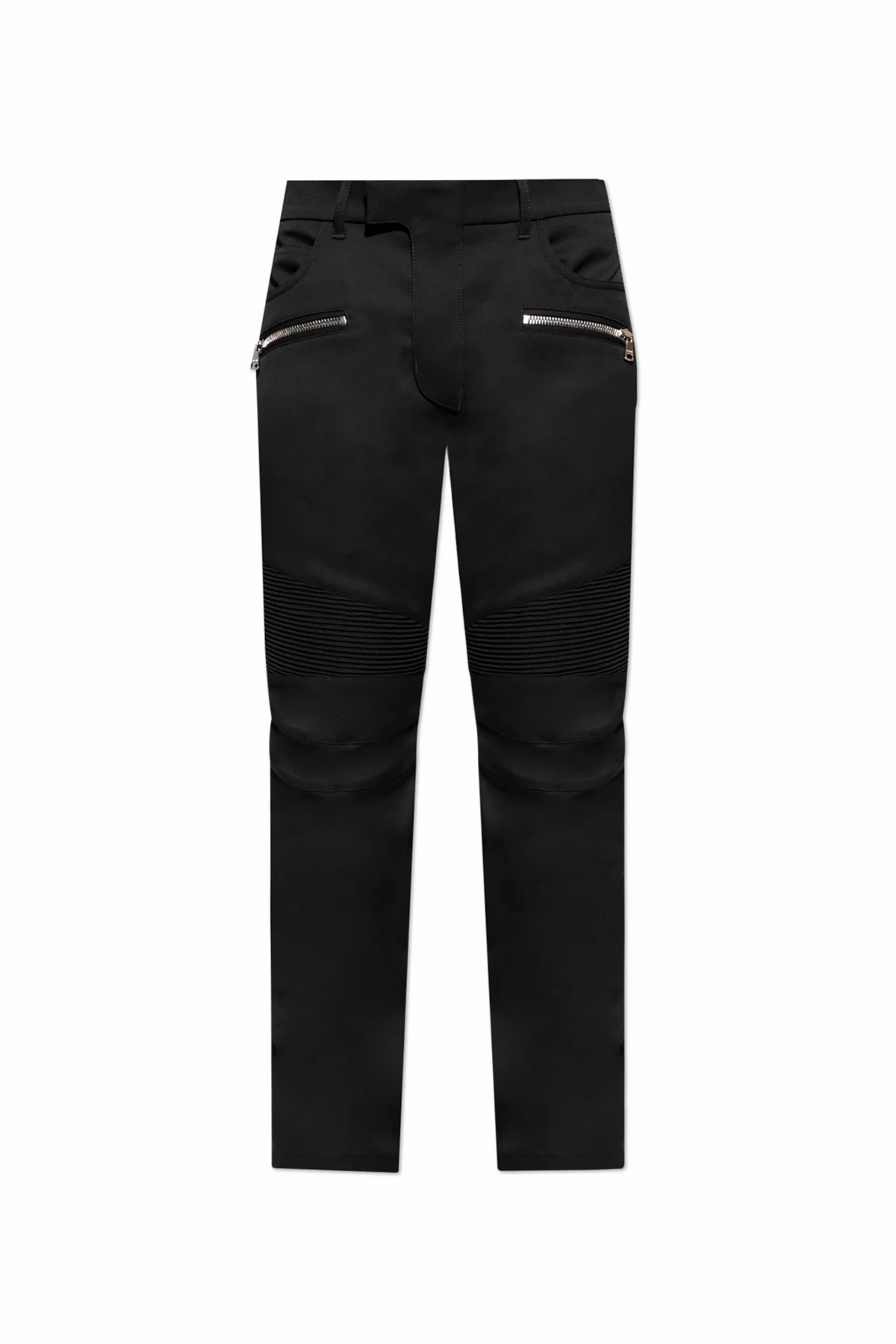 BLACK Pants with stitching on the legs