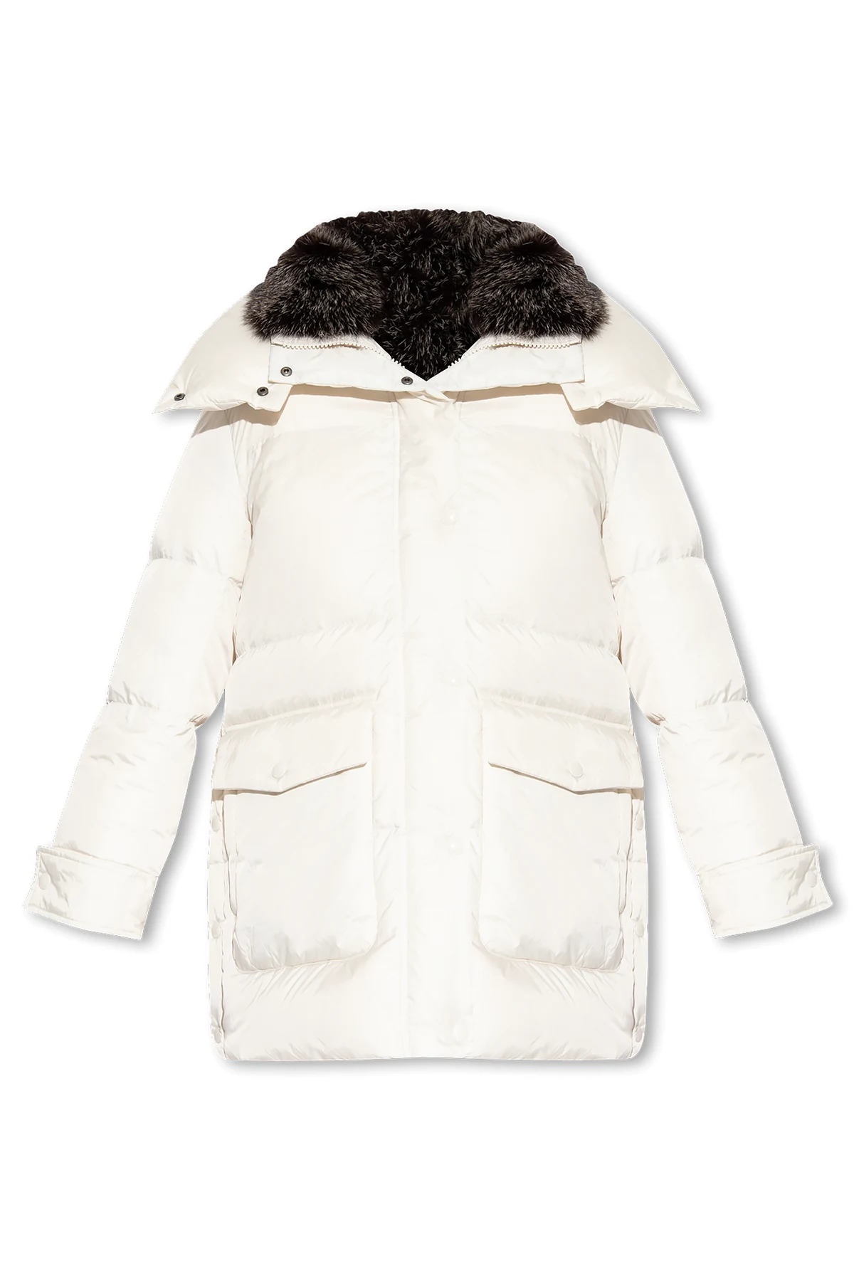 Jacket with detachable hood