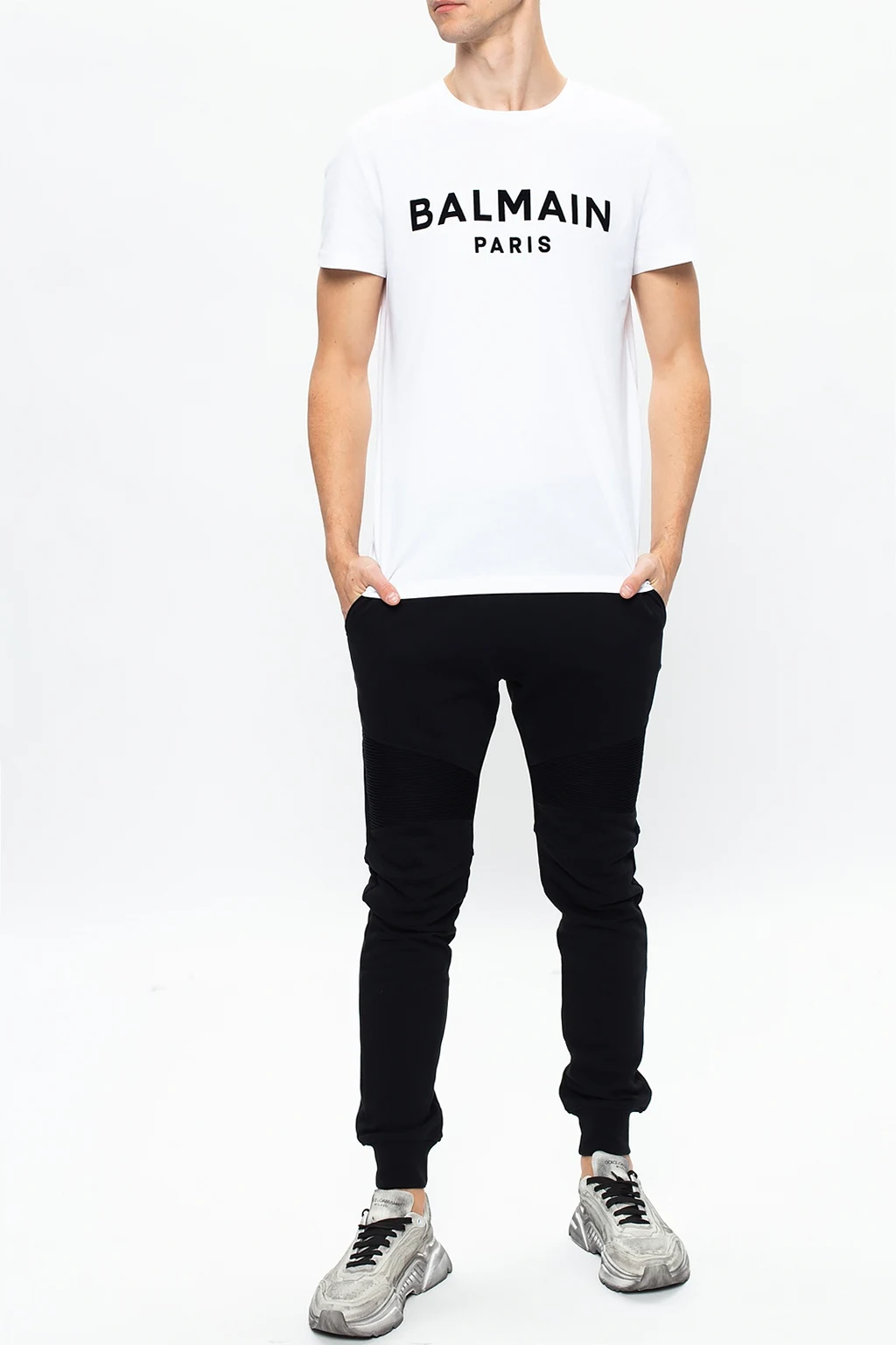T-shirt with velvet logo