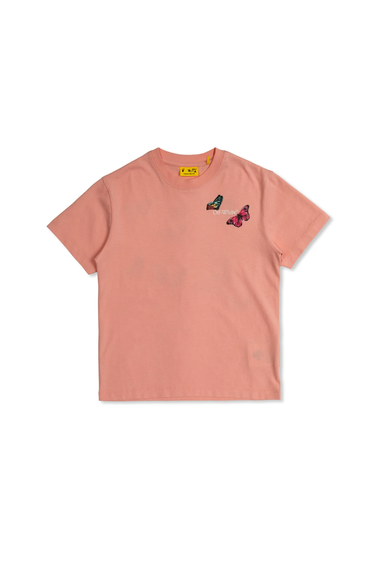 PINK T-shirt with colorful print