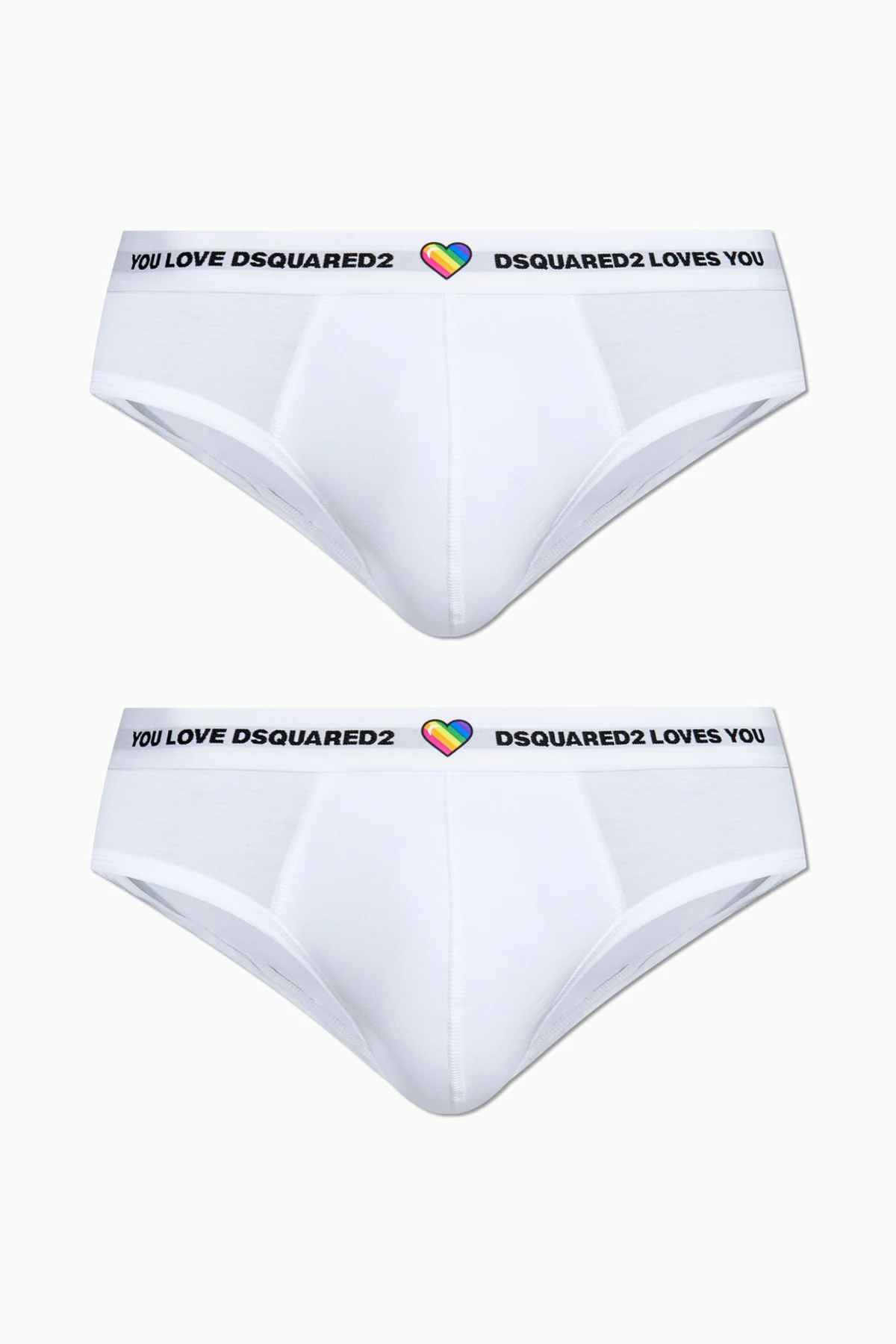 Dwupak slipów  z logo