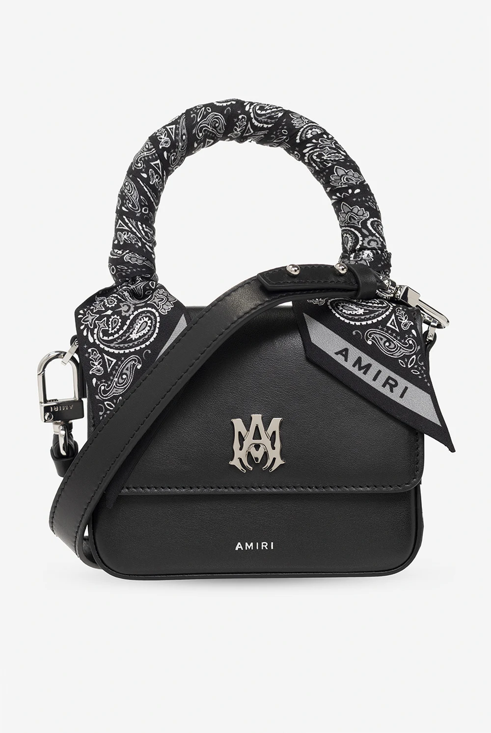 Leather shoulder bag