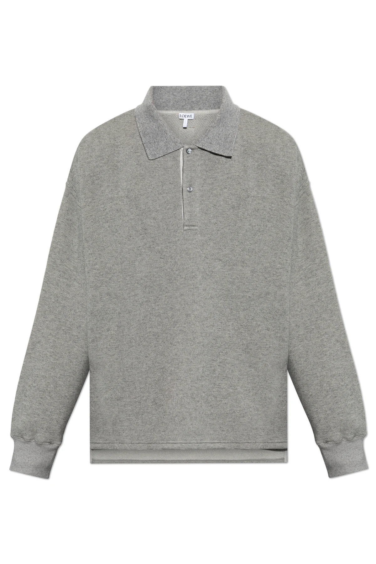 Sweatshirt mit Kragen