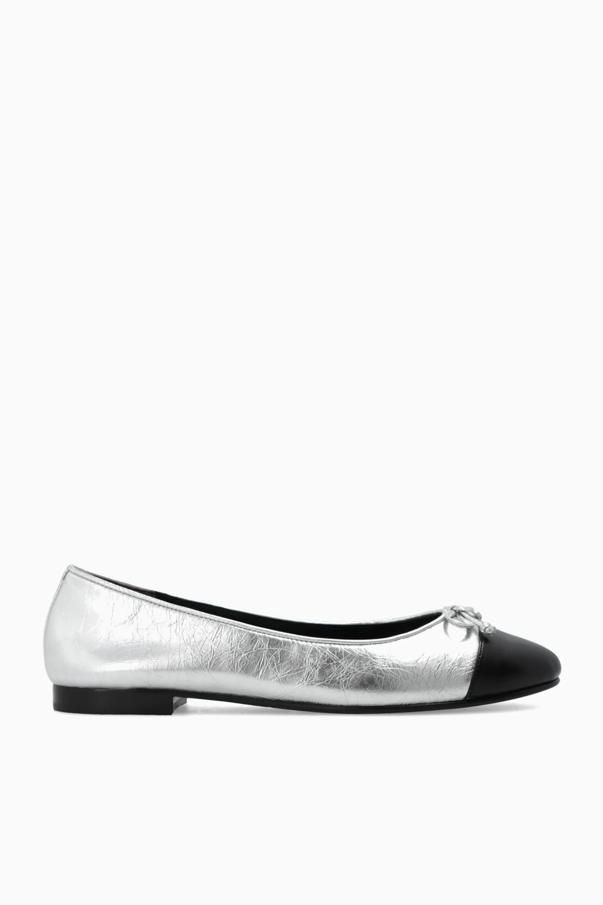Skórzane baleriny ‘Cap-Toe’