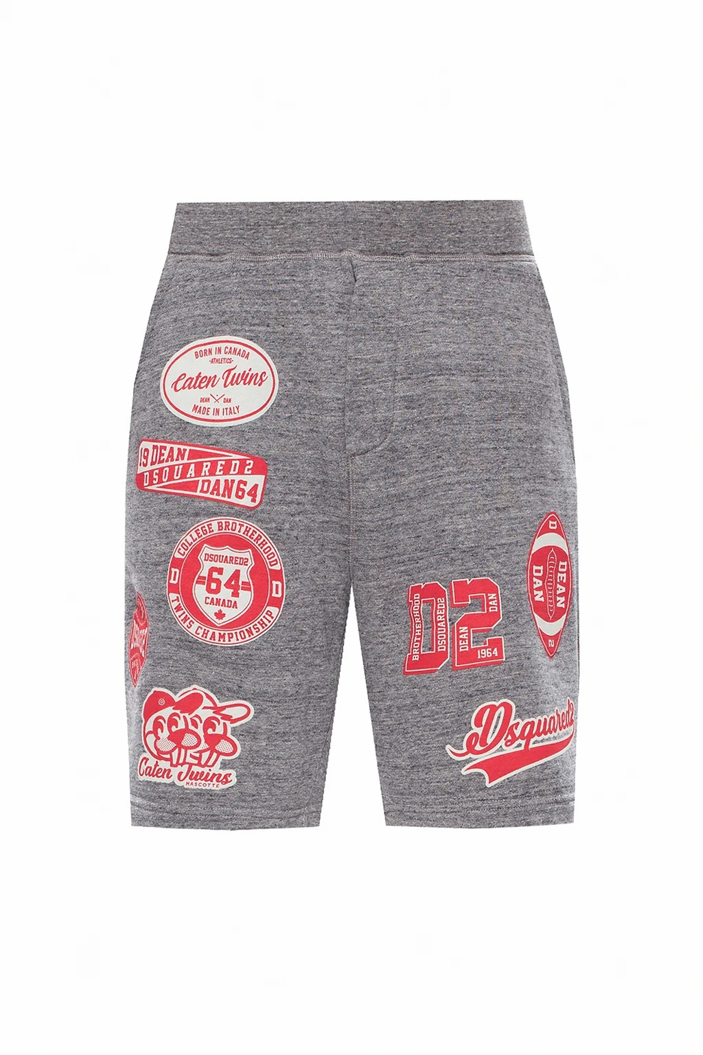 Printed sweat shorts