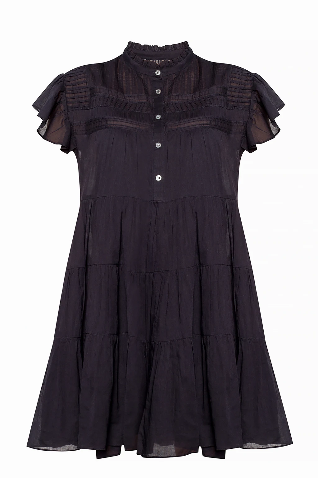 Sukienka z przeszyciami